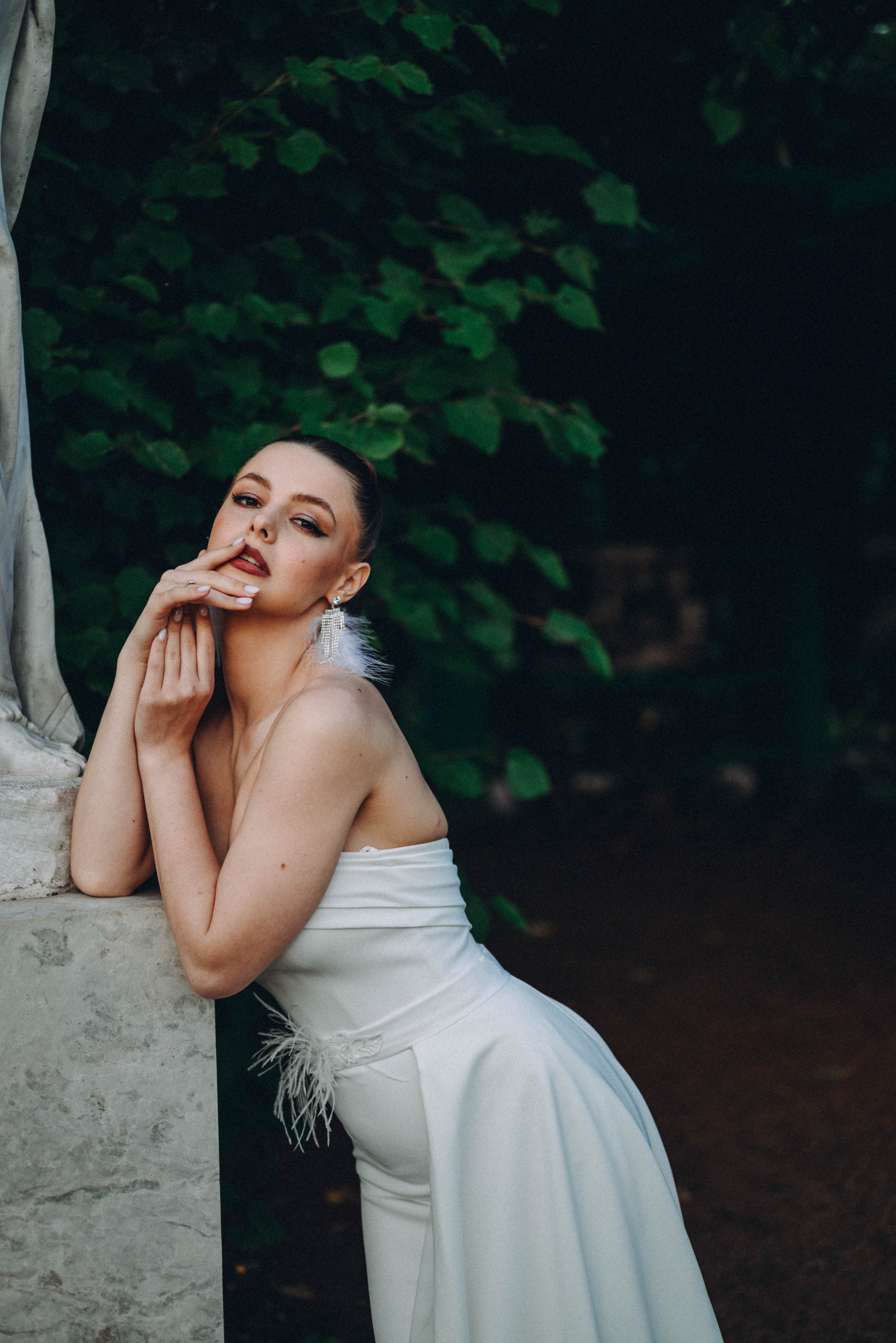 Невеста в Архангельском. Фотограф Анастасия Монах