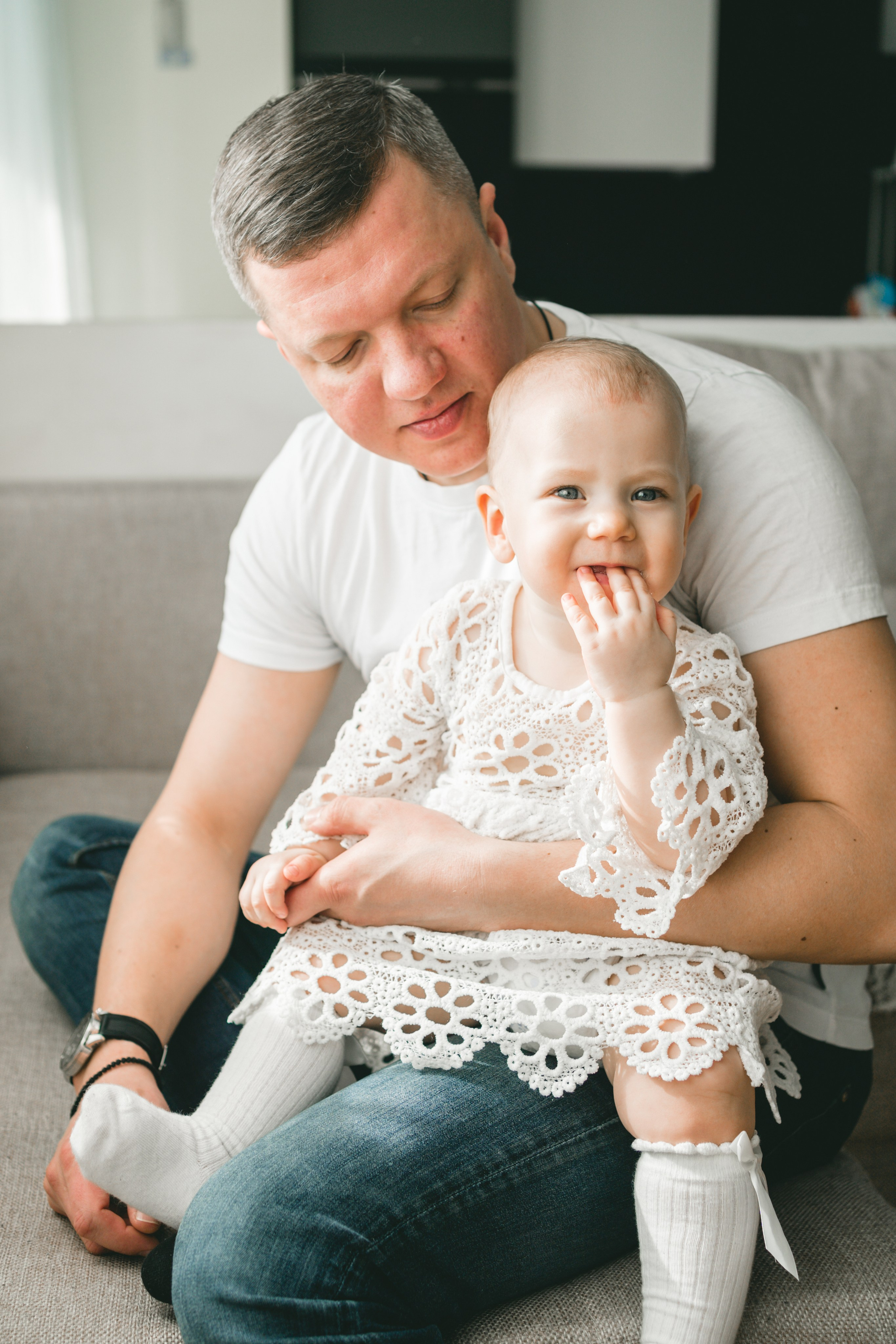 День Рождения малыша 1 год отмечаем дома. Семейный фотограф Ольга Мишустина в Самаре