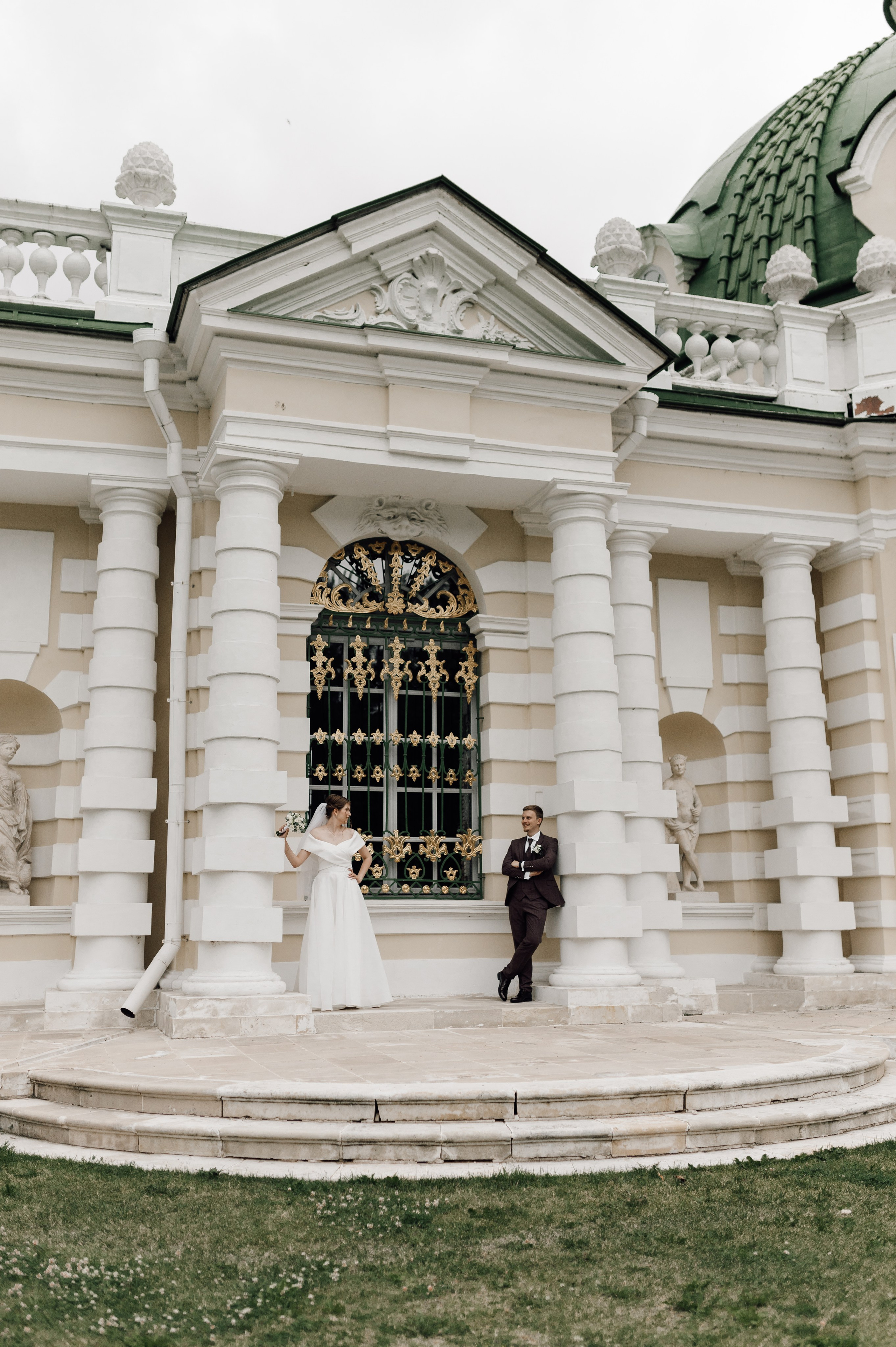 Алексей&Дарья (загс Грибоедовский, прогулка усадьба Кусково). Фотограф в Москве Юлия Хамзина