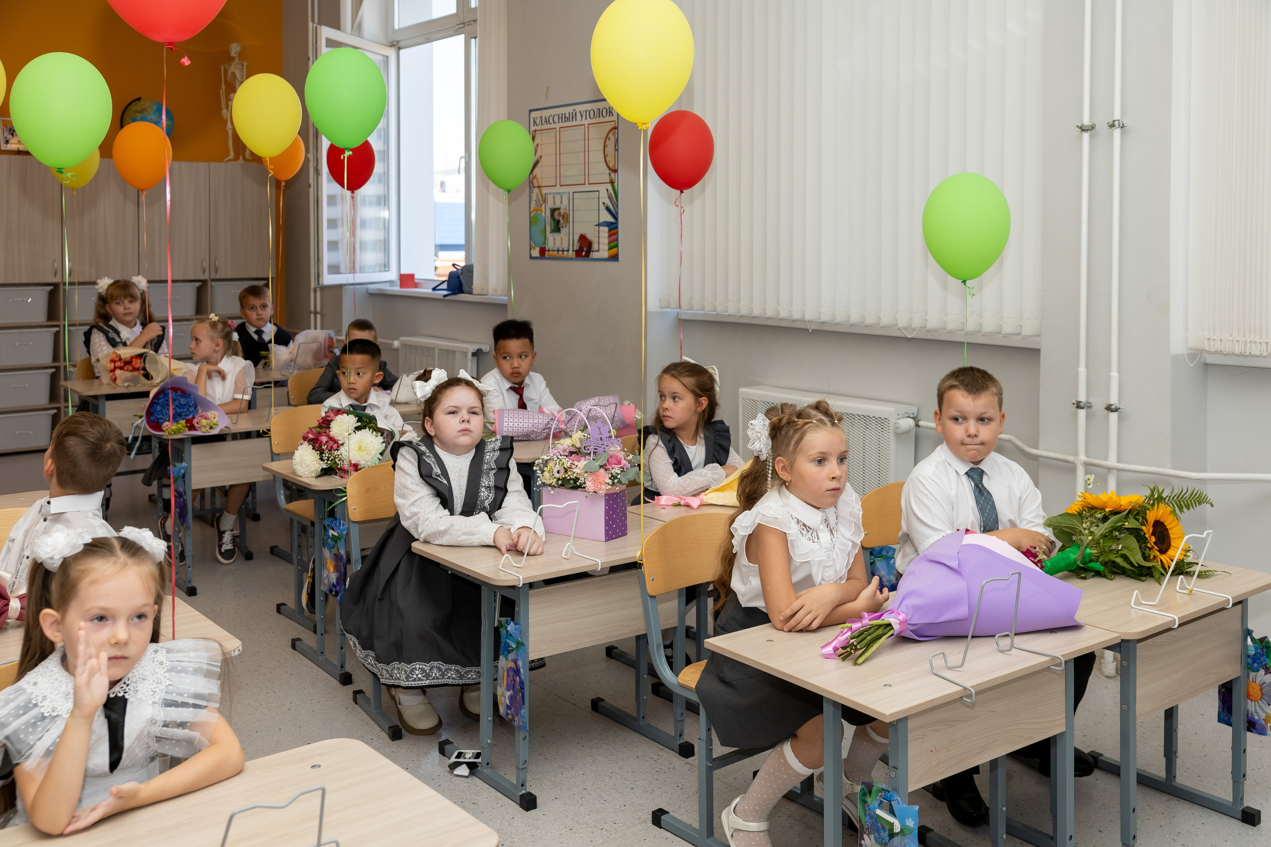 Первый раз в первый класс (репортажная съемка). Фотограф в Серпухове Наталья Руденко