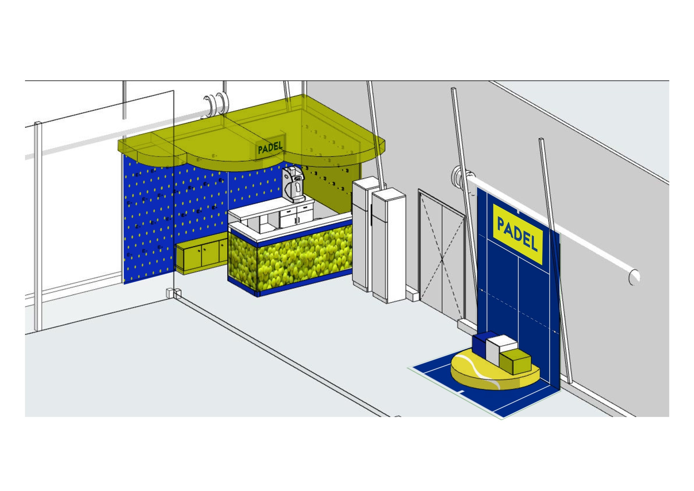 Падел-клуб. Дизайн интерьеров по всему миру