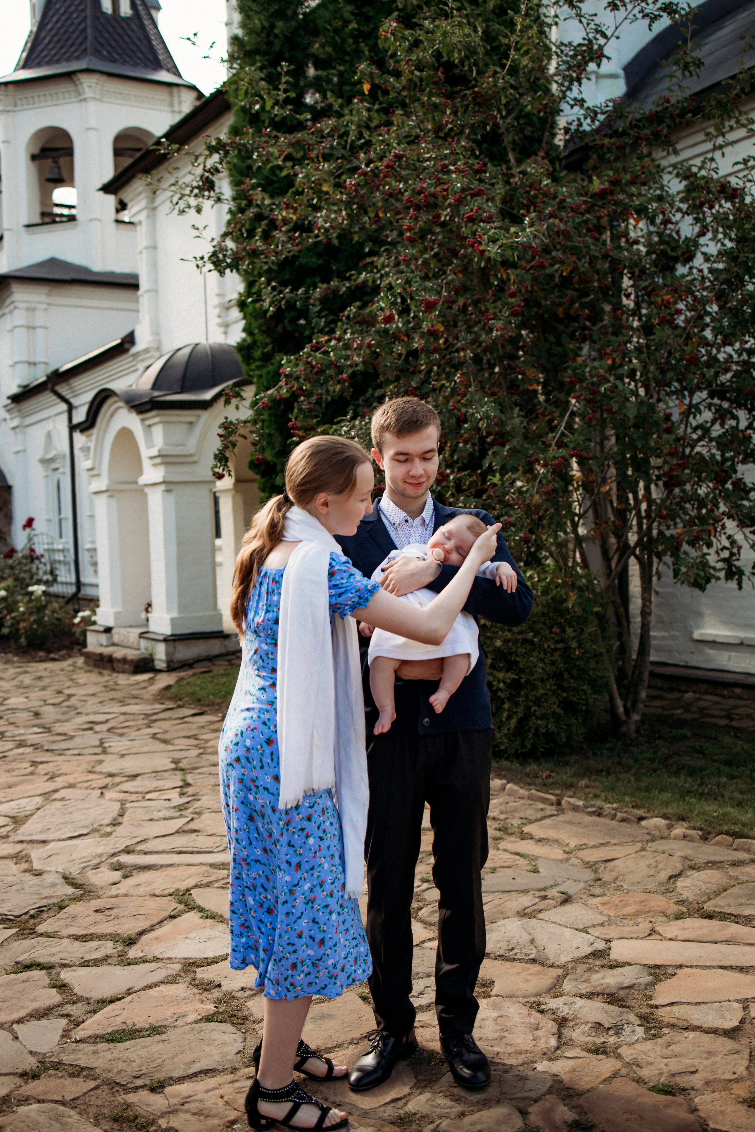 Крещение Вали. Семейный фотограф и видеограф Попова Юлия