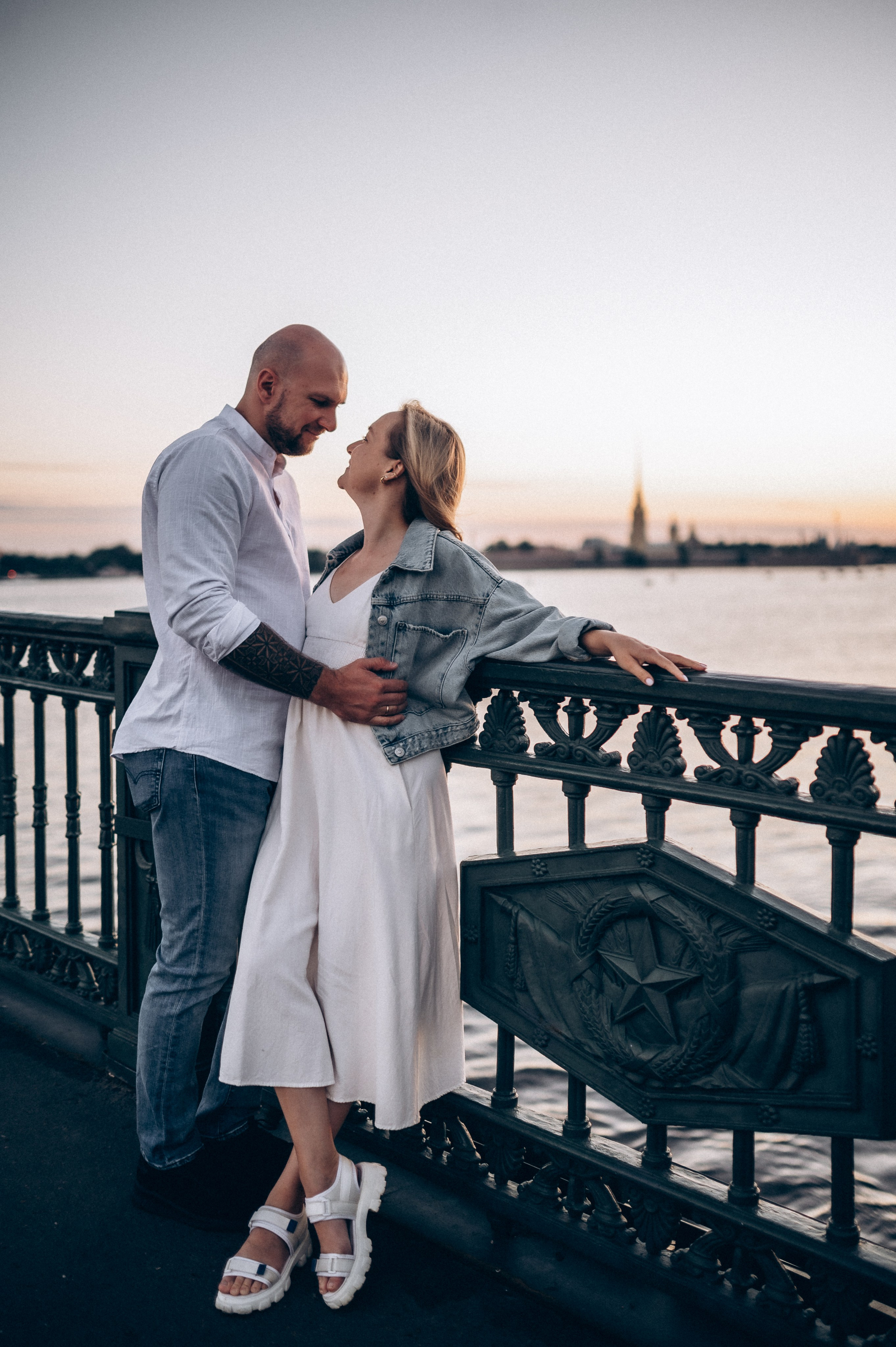 Лав стори Питер на рассвете. Фотограф ПИТЕР СПБ Надежда Баранова