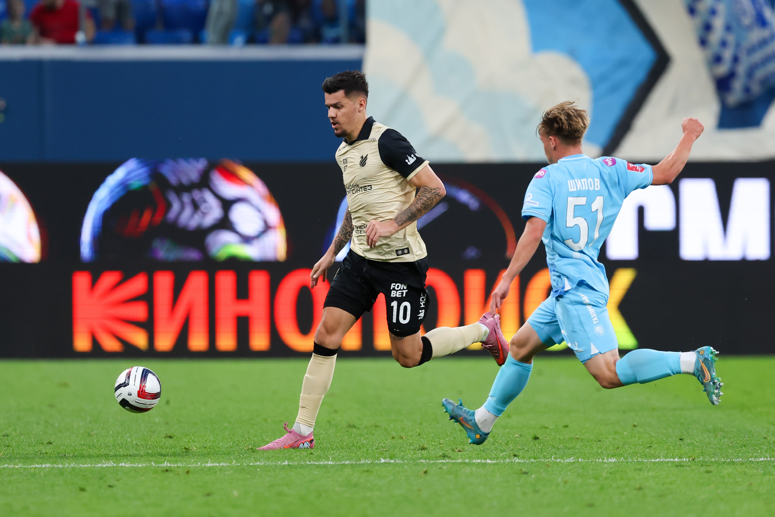 ФК Зенит — ФК Рубин Кубок России 2025/26 12.08.2025. Спортивный и репортажный фотограф Антон Тереханов