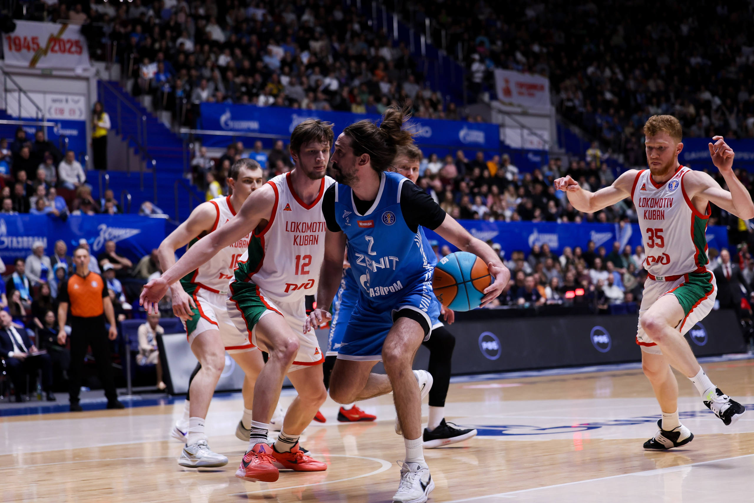 БК Зенит — БК Локомотив-Кубань 07.05.2025. Спортивный и репортажный фотограф Антон Тереханов