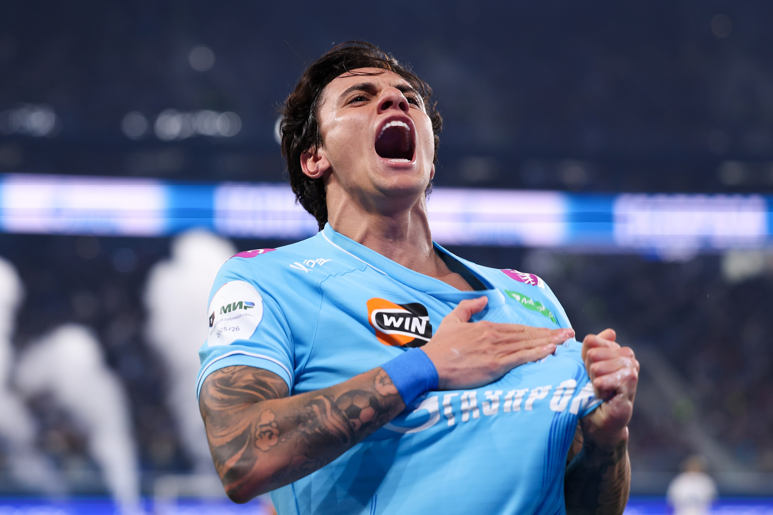 ФК «Зенит» — ФК «Динамо» Москва 26.10.2025. Спортивный и репортажный фотограф Антон Тереханов