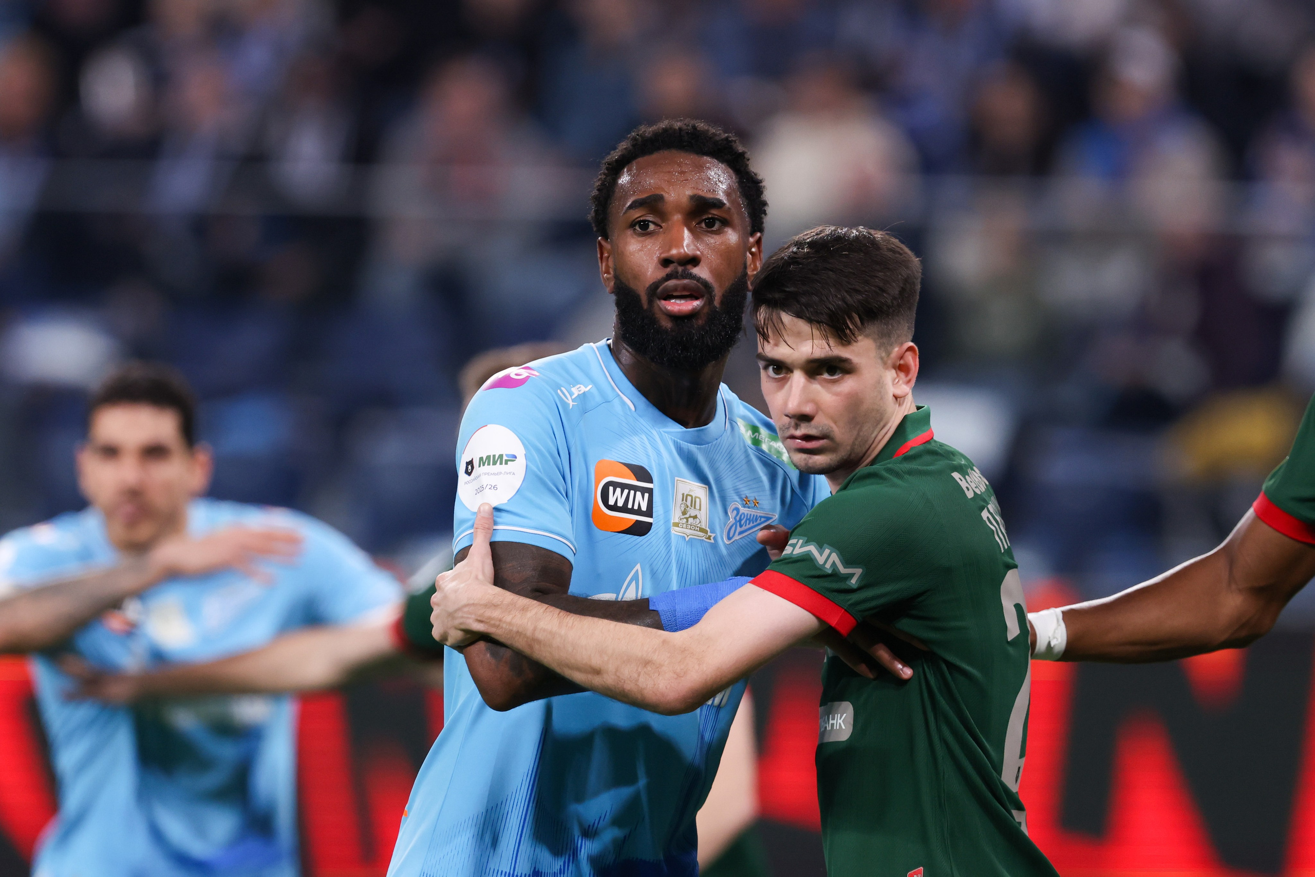 ФК «Зенит» — ФК «Локомотив» 14 тур РПЛ 01.11.2025. Спортивный и репортажный фотограф Антон Тереханов