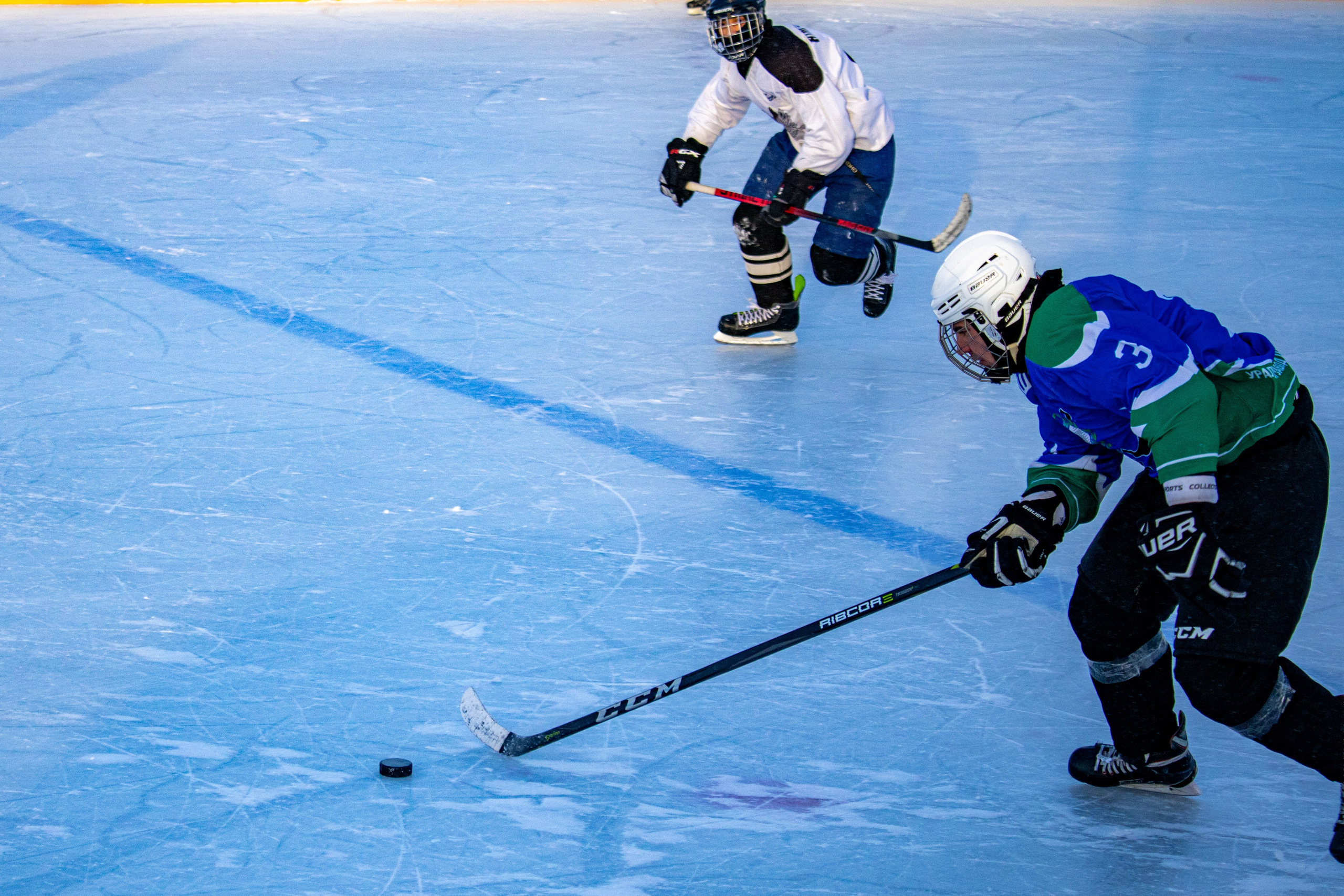Хоккей г.п Атиг-г.п Дружинино