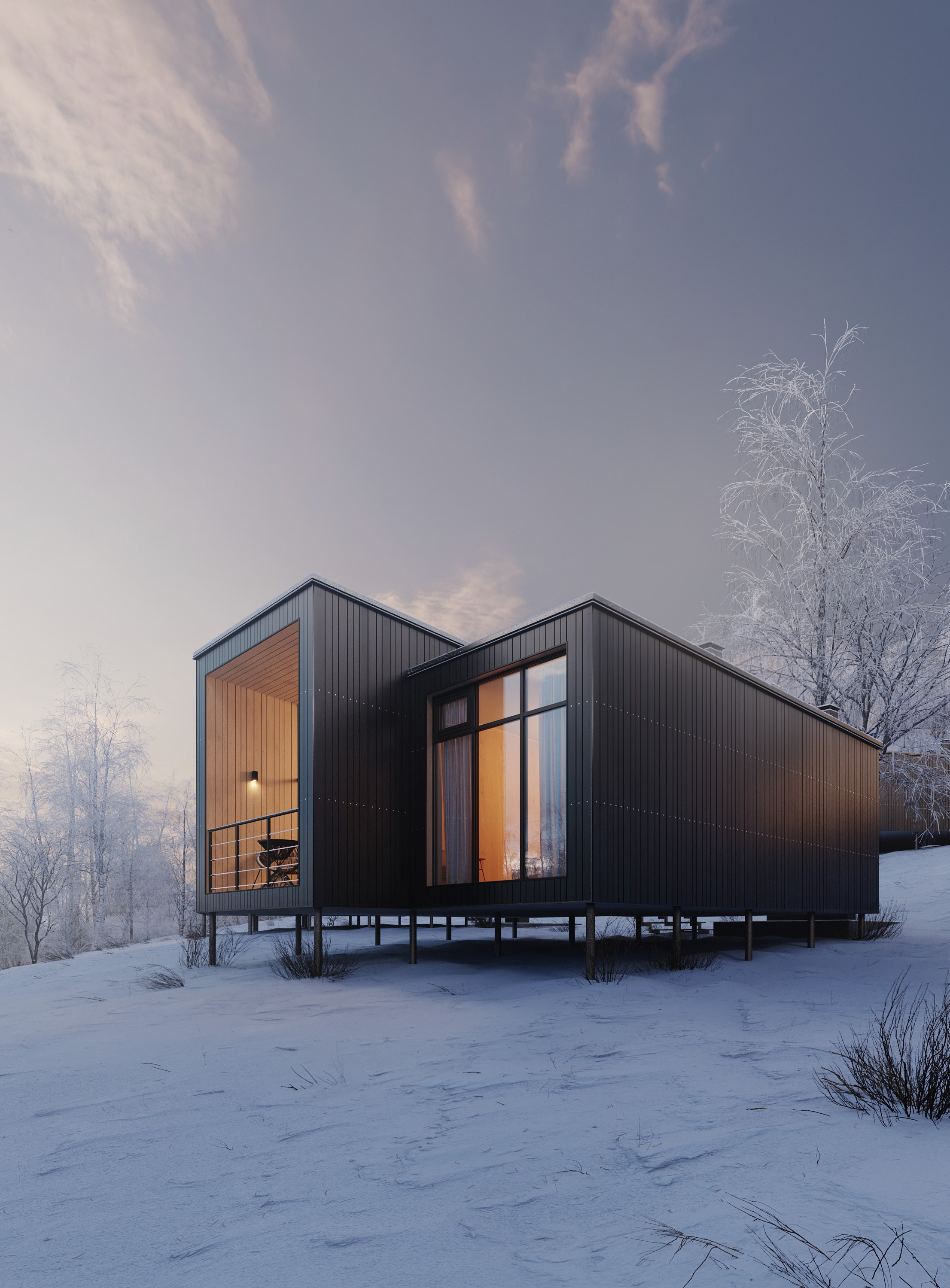 Gora glamping. 3D визуализация для архитекторов и дизайнеров интерьера. Помогаем легко и быстро согласовывать ваши проекты!