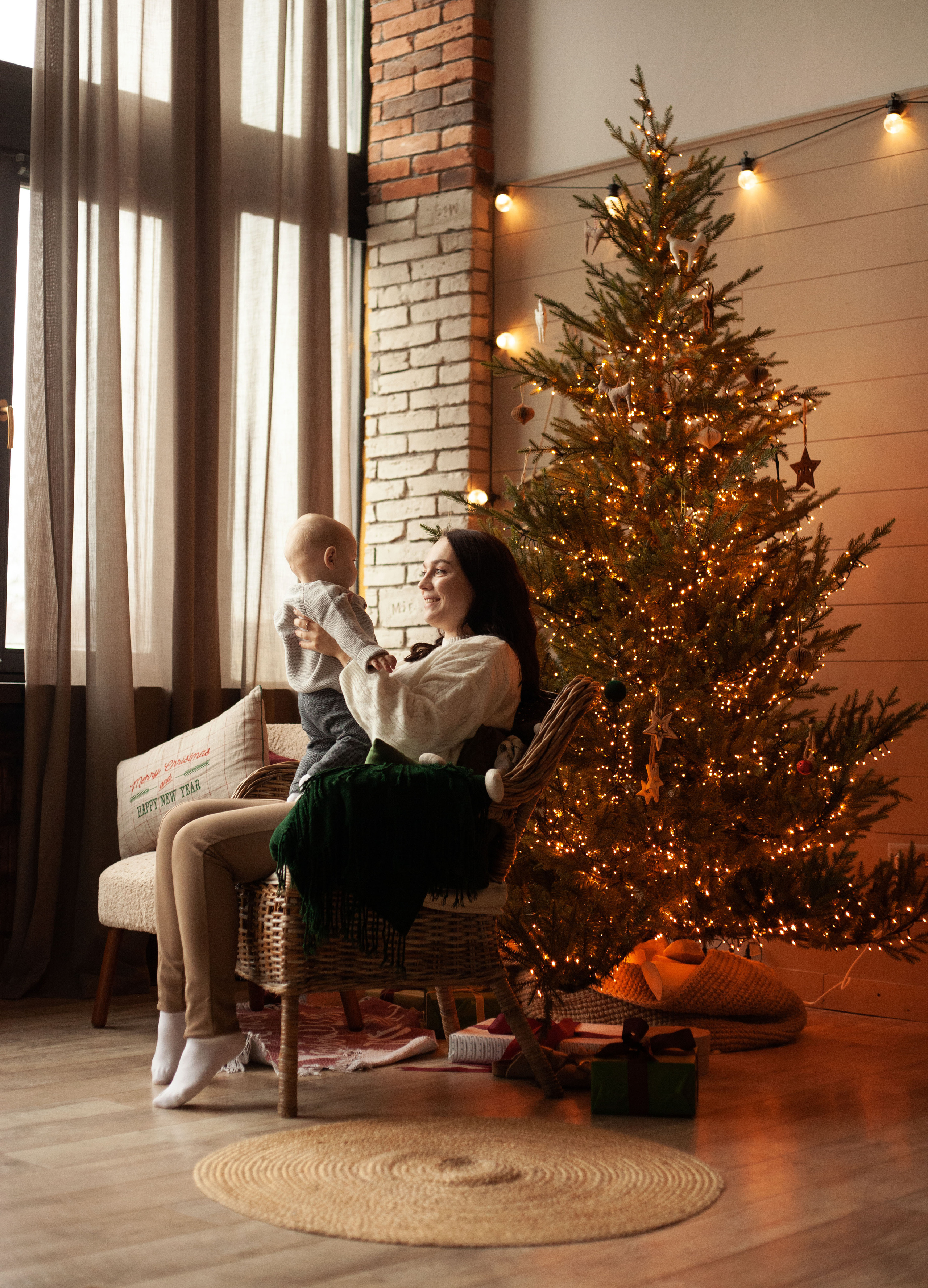 Семейная новогодняя история. Фотограф видеограф Ольга Василевская