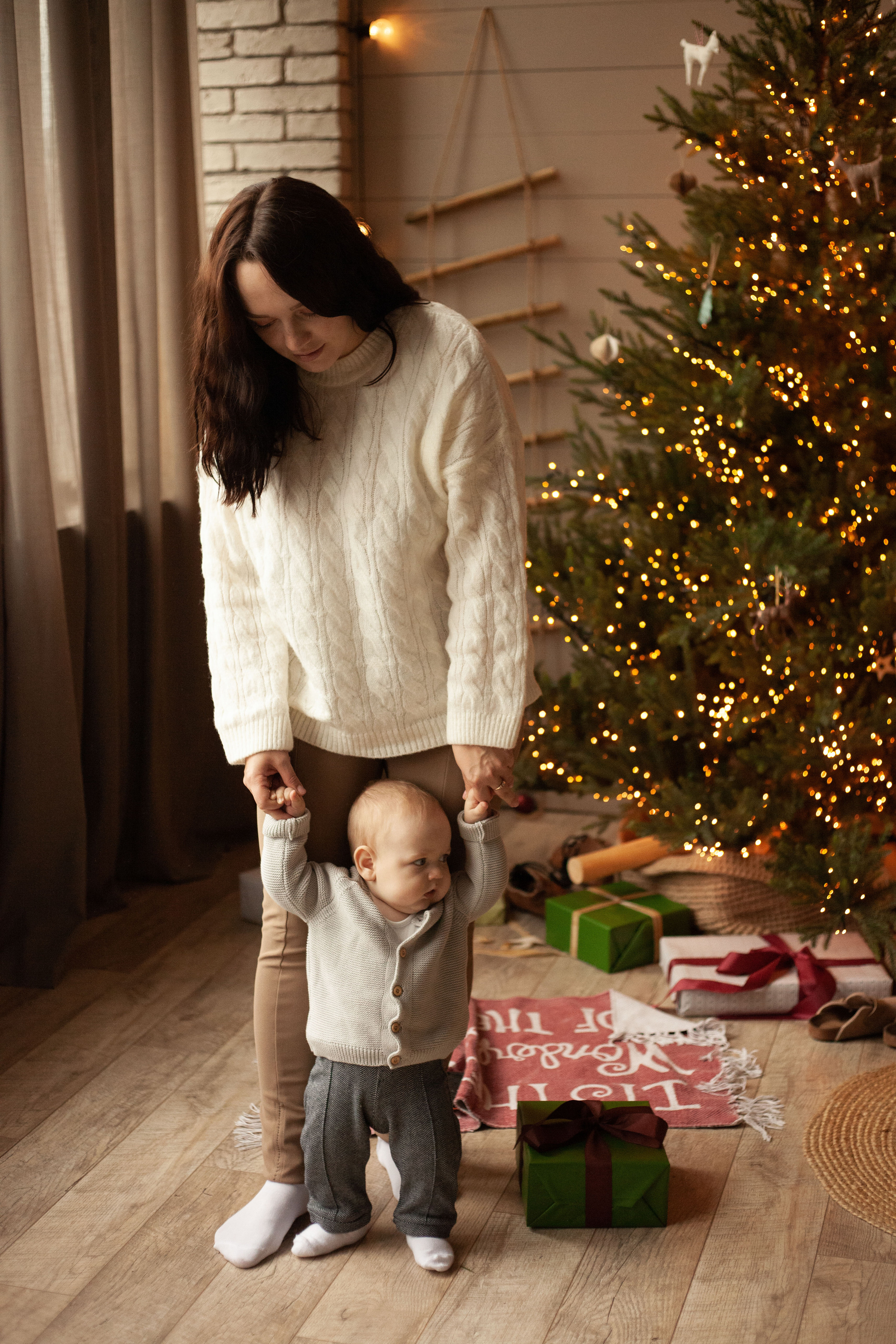 Семейная новогодняя история. Фотограф видеограф Ольга Василевская