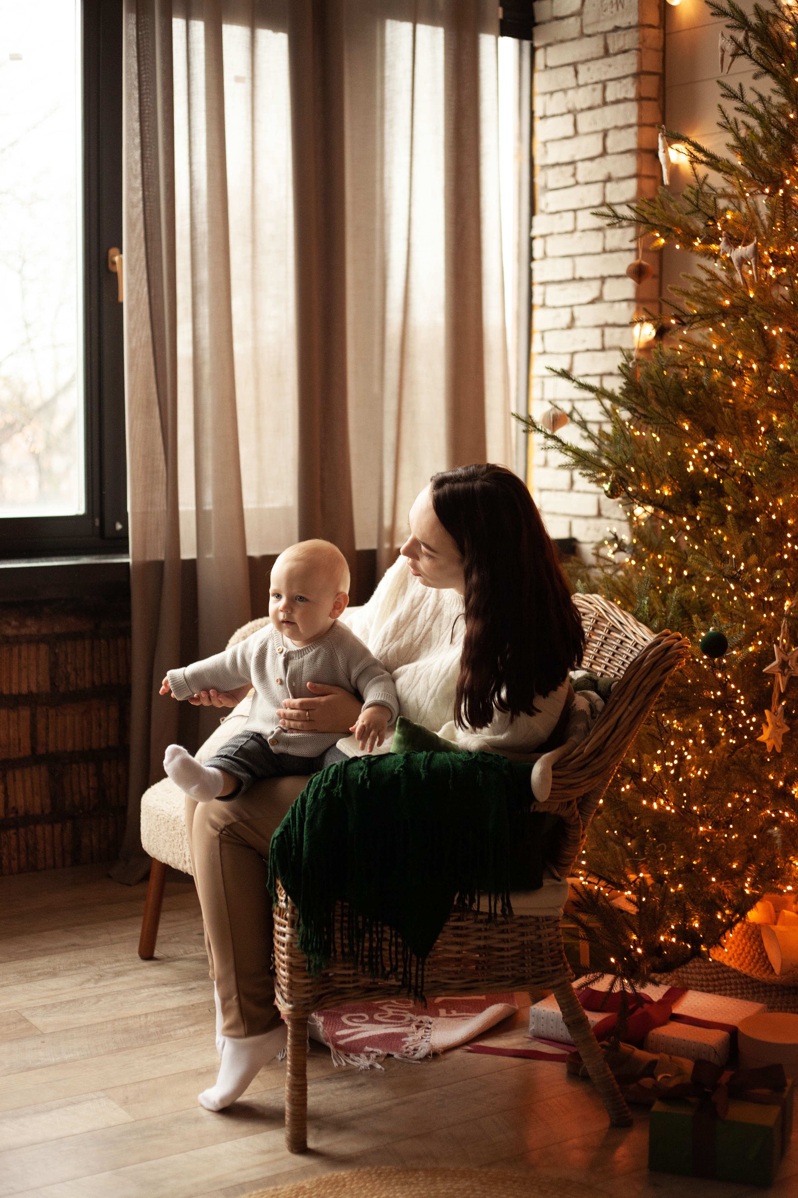 Семейная новогодняя история. Фотограф видеограф Ольга Василевская
