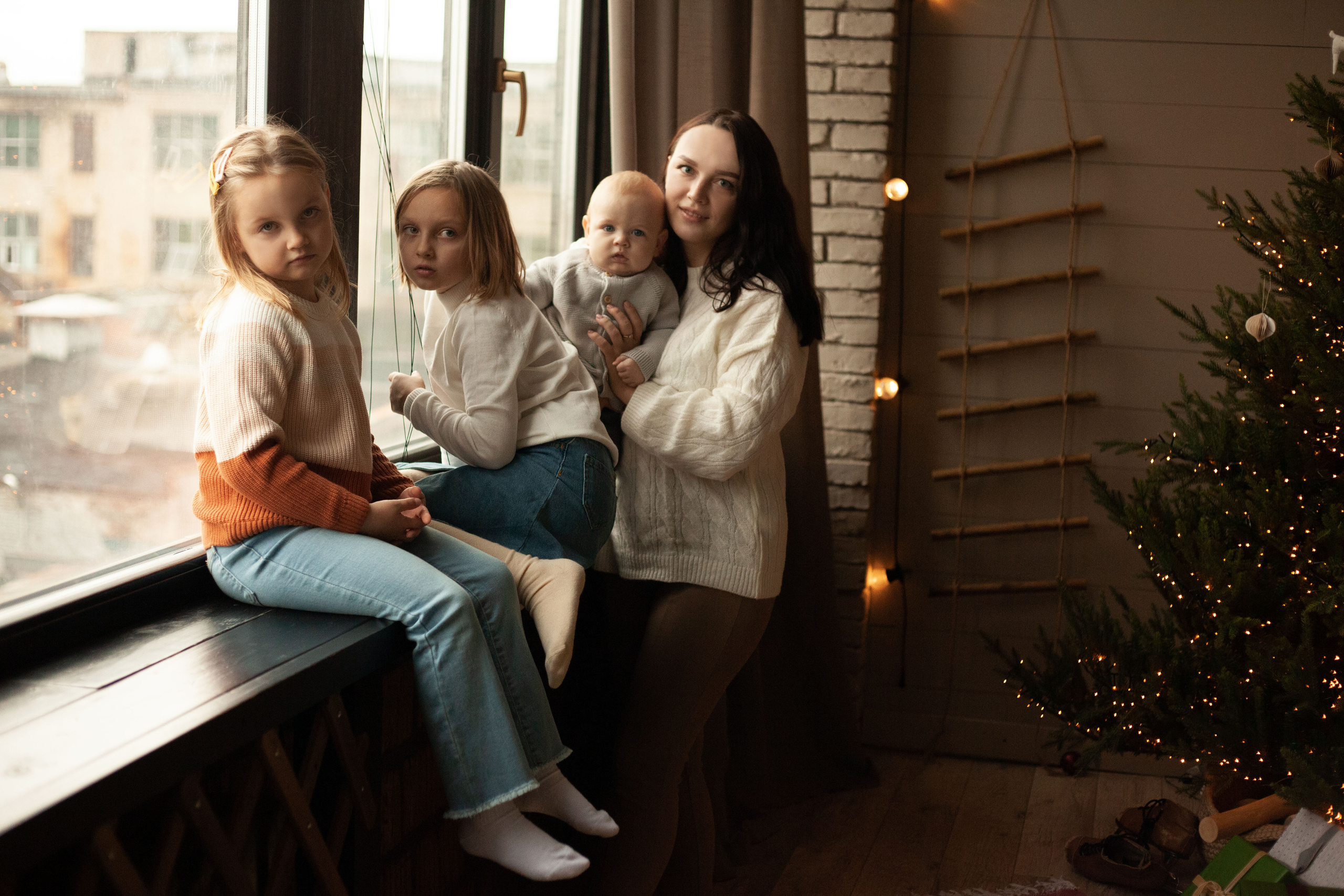 Семейная новогодняя история. Фотограф видеограф Ольга Василевская