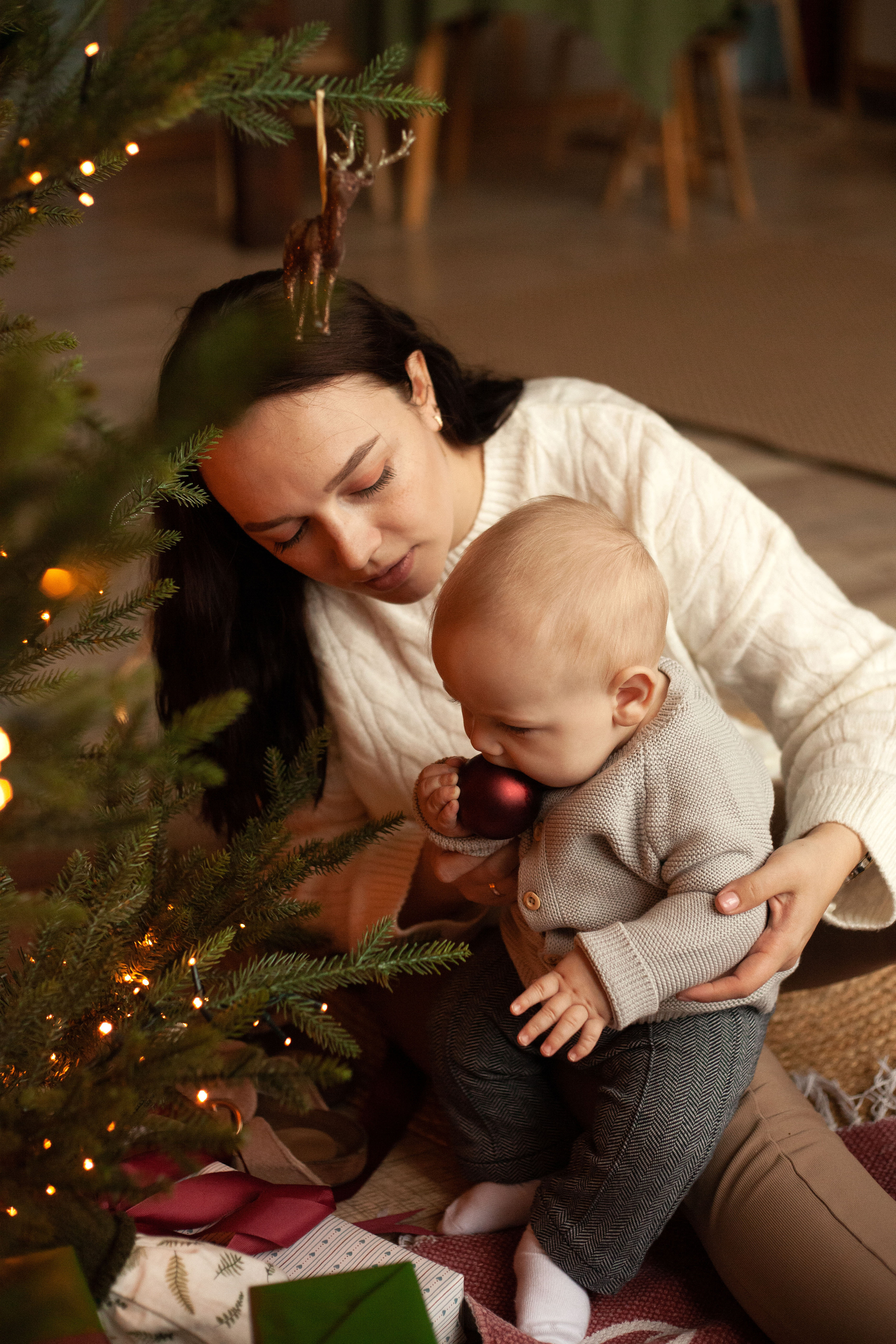 Семейная новогодняя история. Фотограф видеограф Ольга Василевская