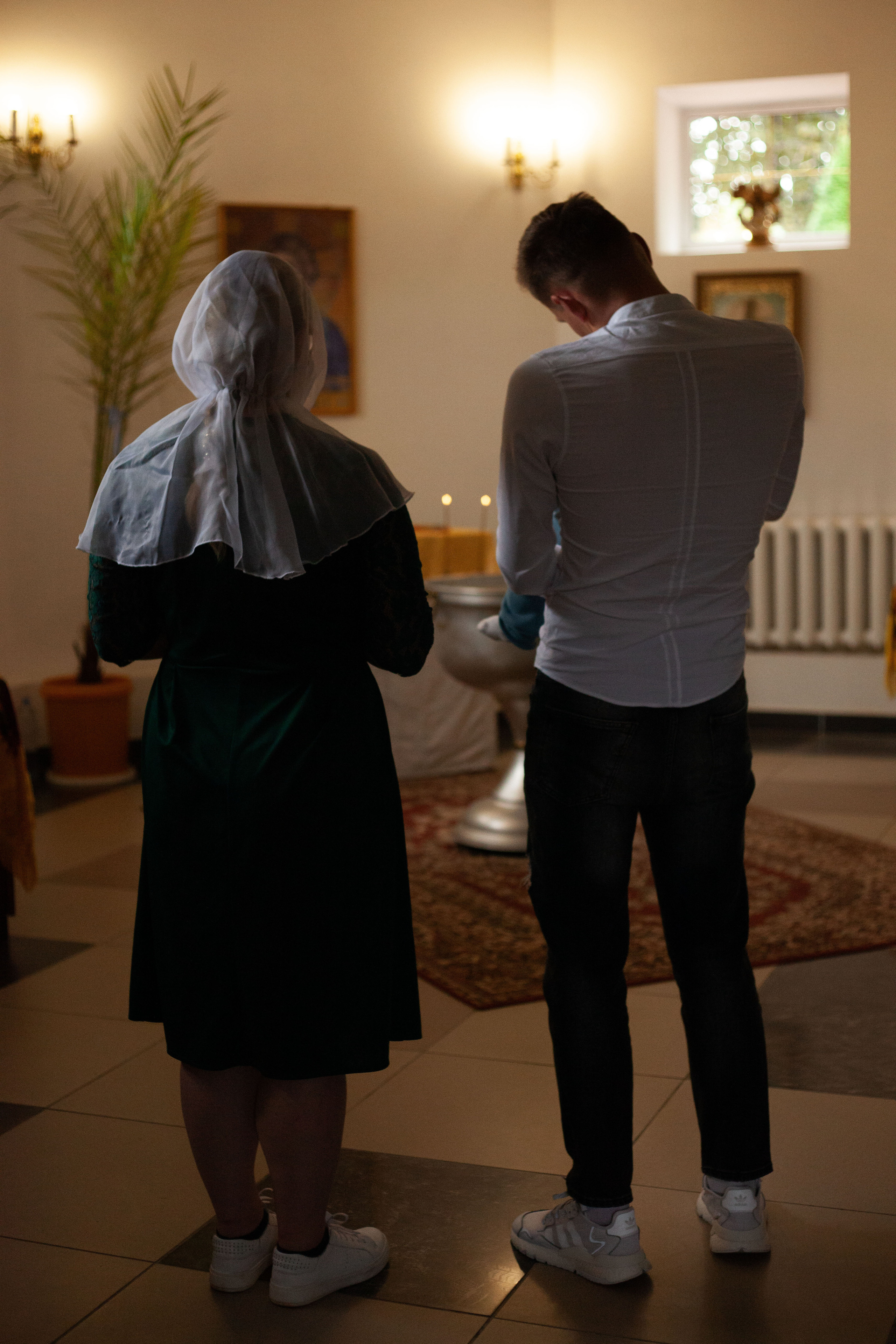 Крещение малыша 6 месяцев. Фотограф видеограф Ольга Василевская