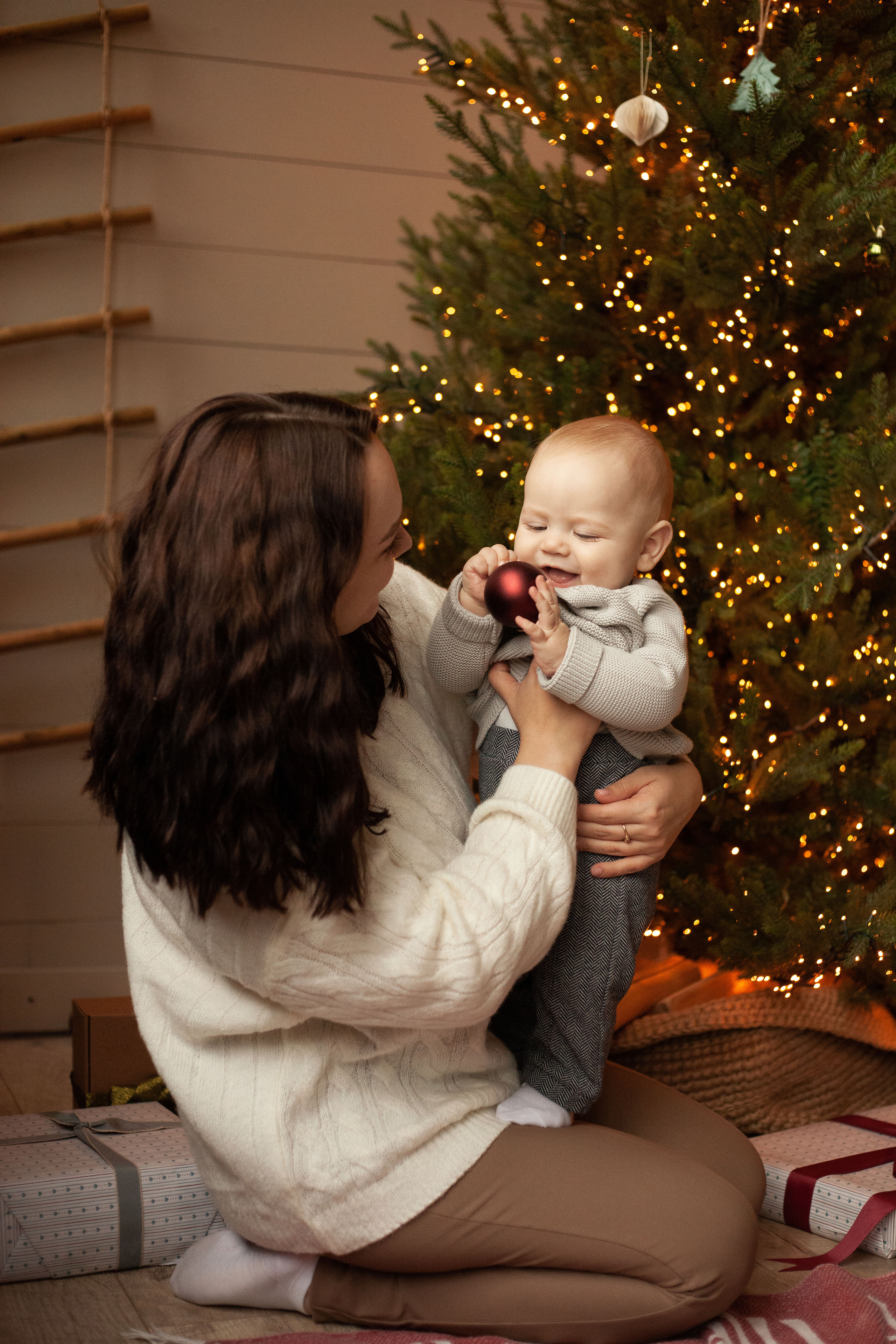 Семейная новогодняя история. Фотограф видеограф Ольга Василевская