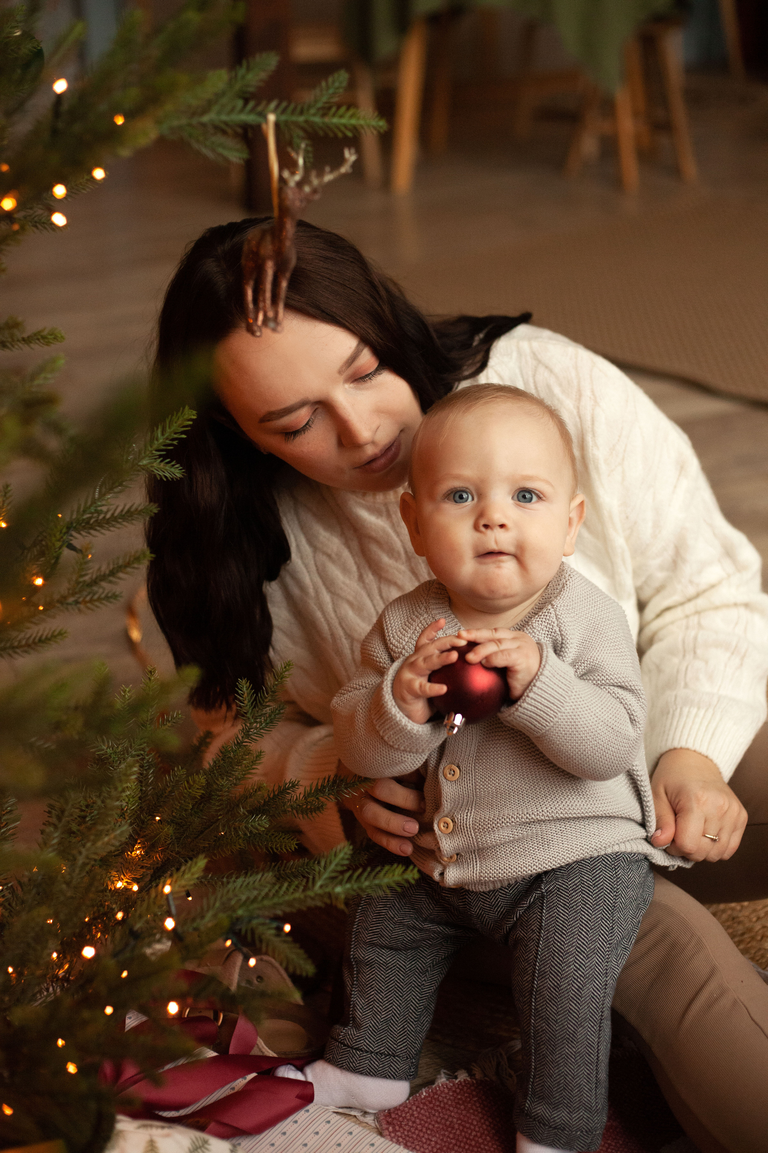 Семейная новогодняя история. Фотограф видеограф Ольга Василевская