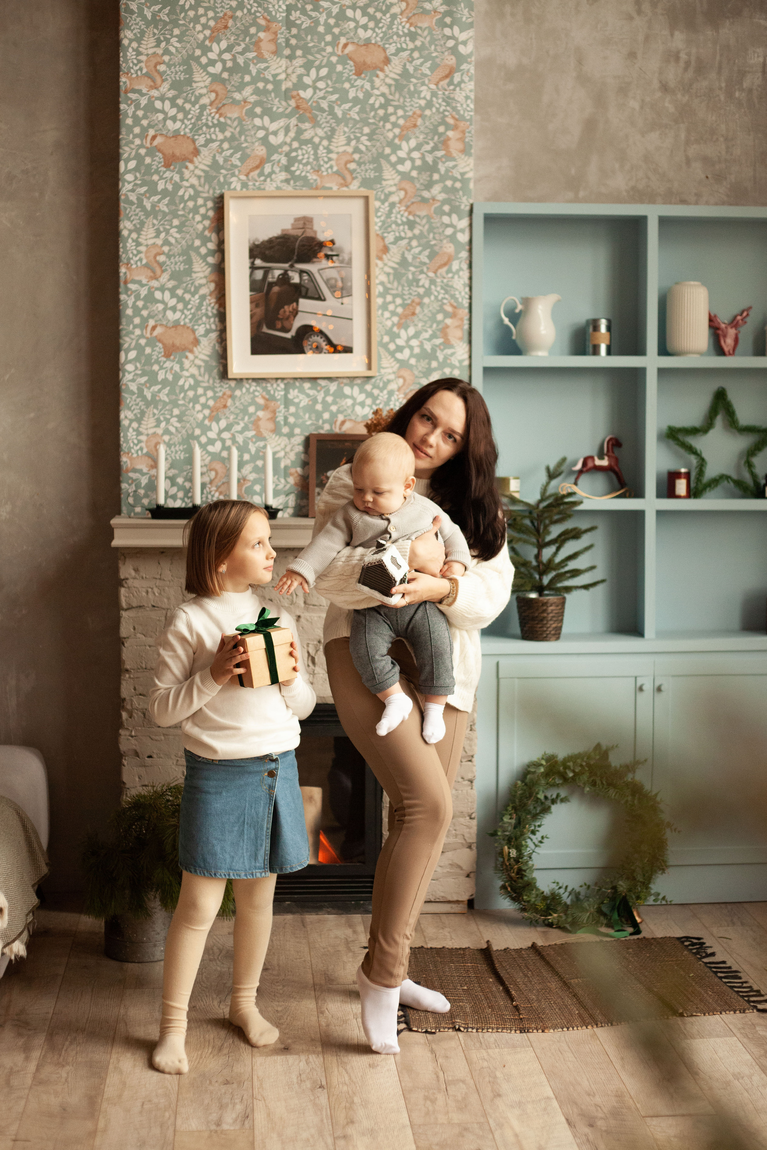 Семейная новогодняя история. Фотограф видеограф Ольга Василевская