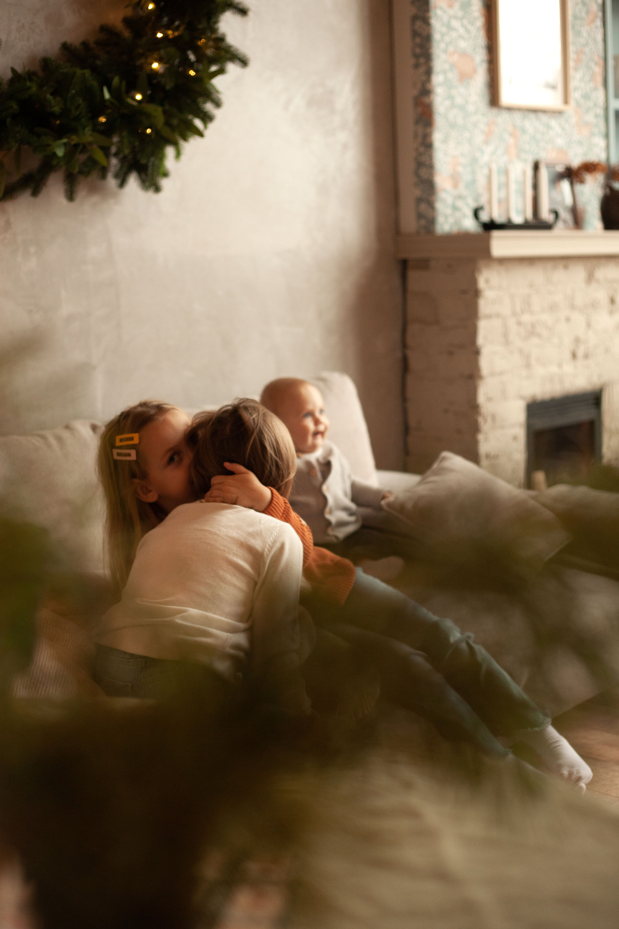 Семейная новогодняя история. Фотограф видеограф Ольга Василевская