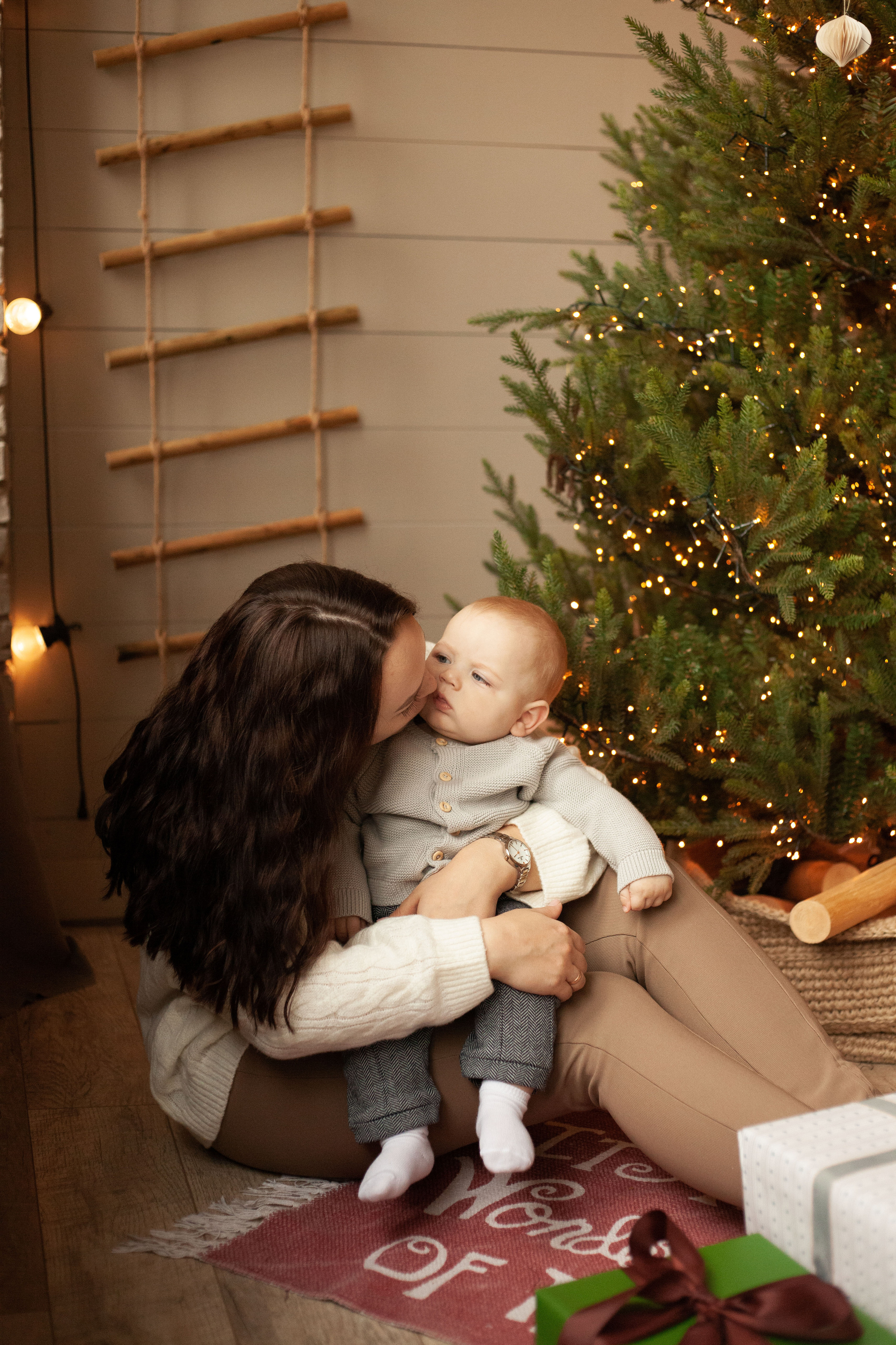 Семейная новогодняя история. Фотограф видеограф Ольга Василевская