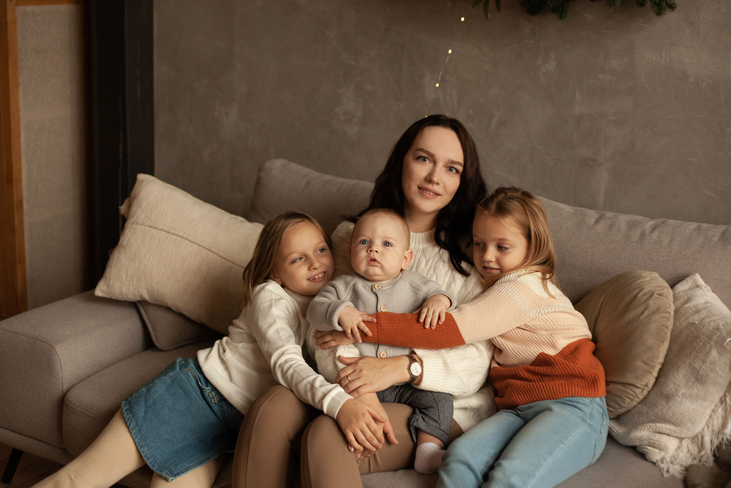 Семейная новогодняя история. Фотограф видеограф Ольга Василевская