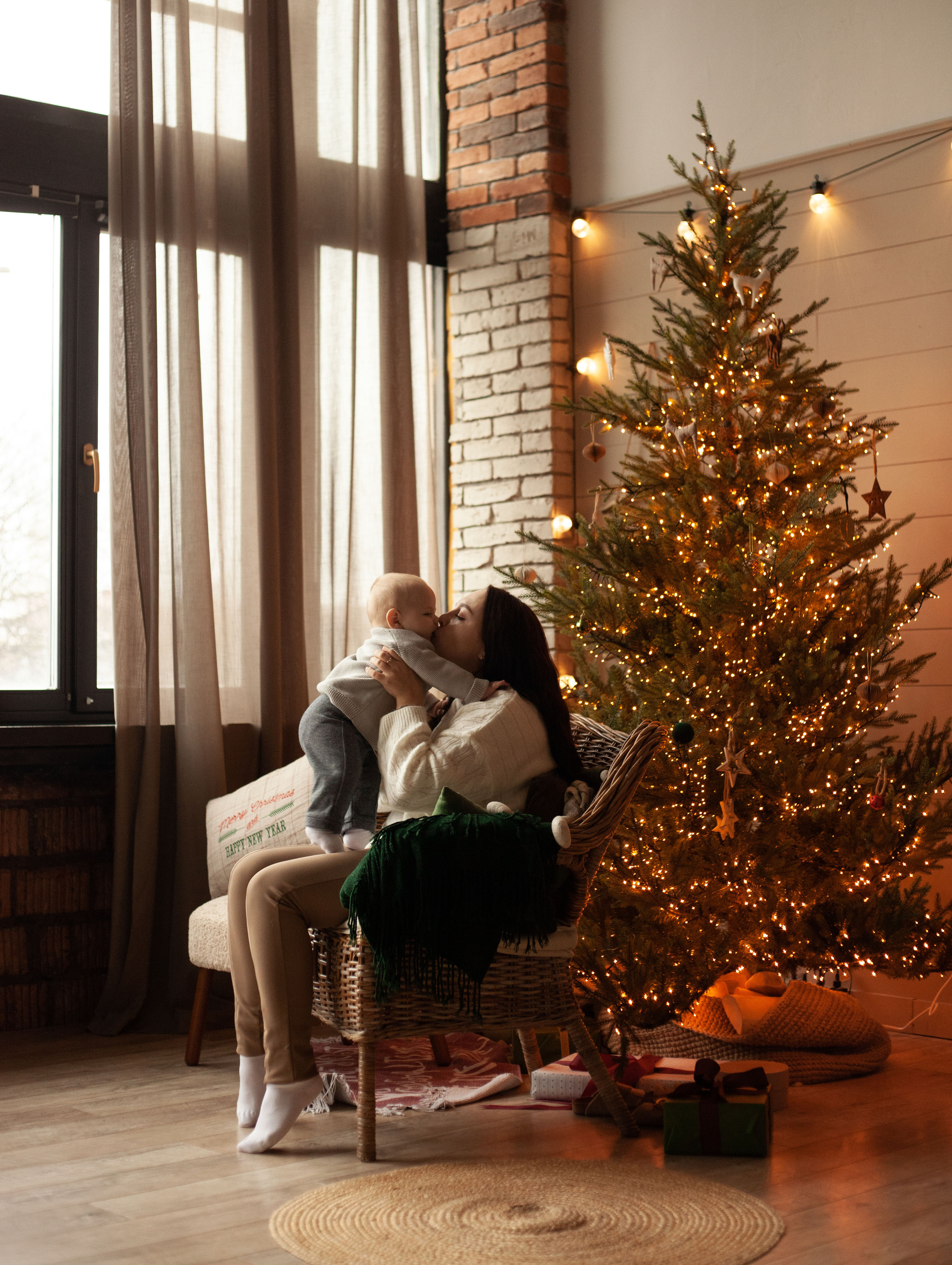 Семейная новогодняя история. Фотограф видеограф Ольга Василевская