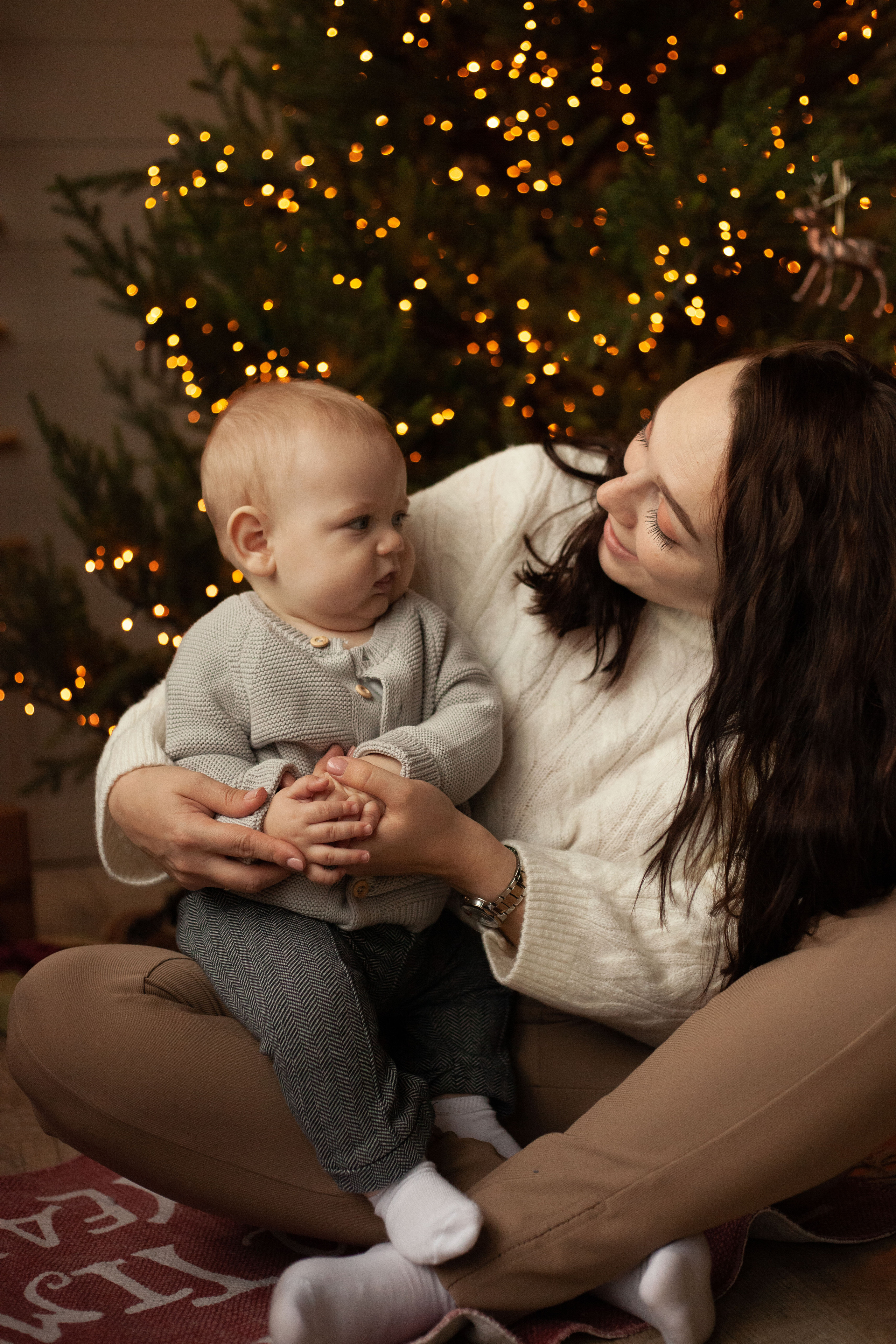 Семейная новогодняя история. Фотограф видеограф Ольга Василевская