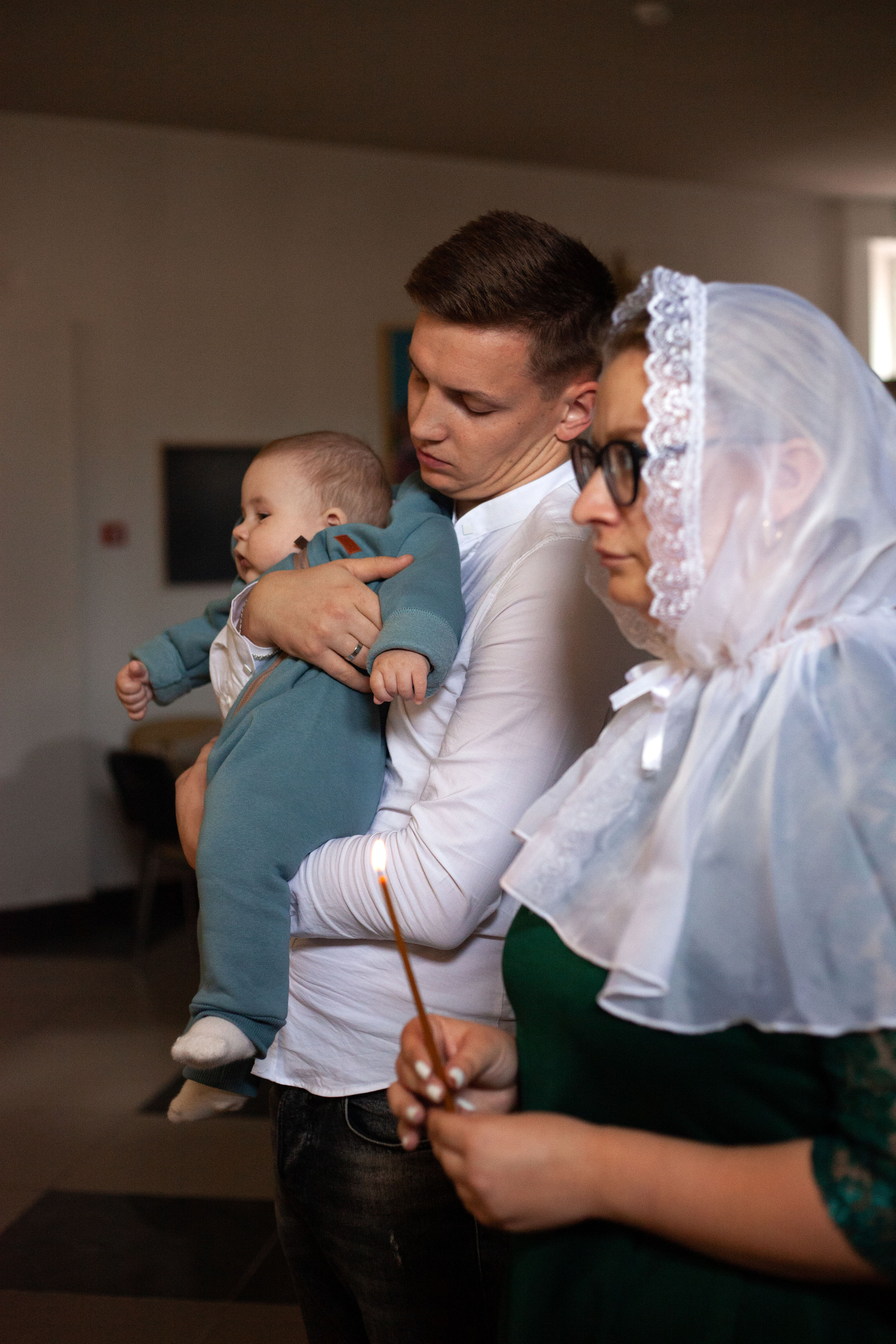 Крещение малыша 6 месяцев. Фотограф видеограф Ольга Василевская
