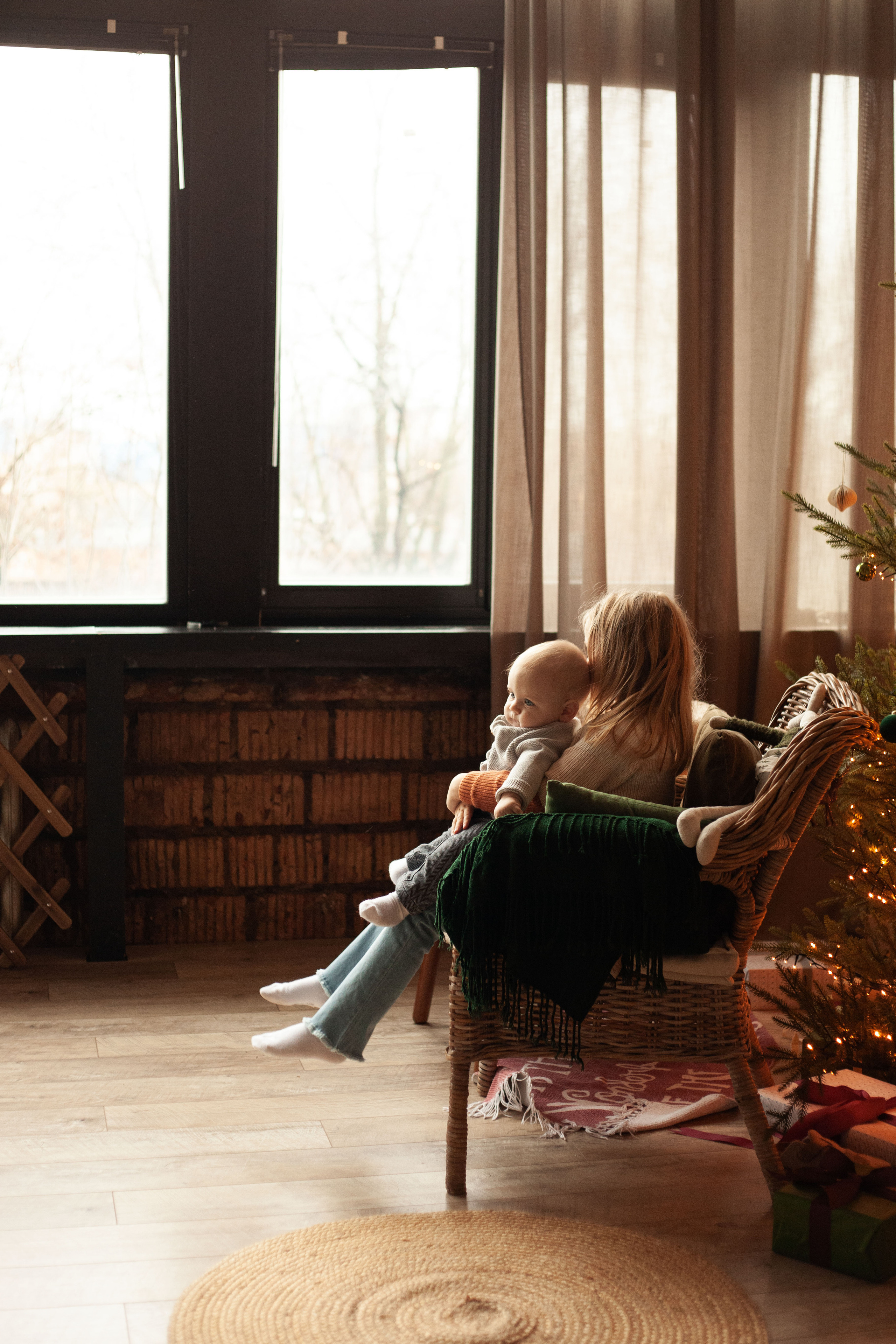 Семейная новогодняя история. Фотограф видеограф Ольга Василевская