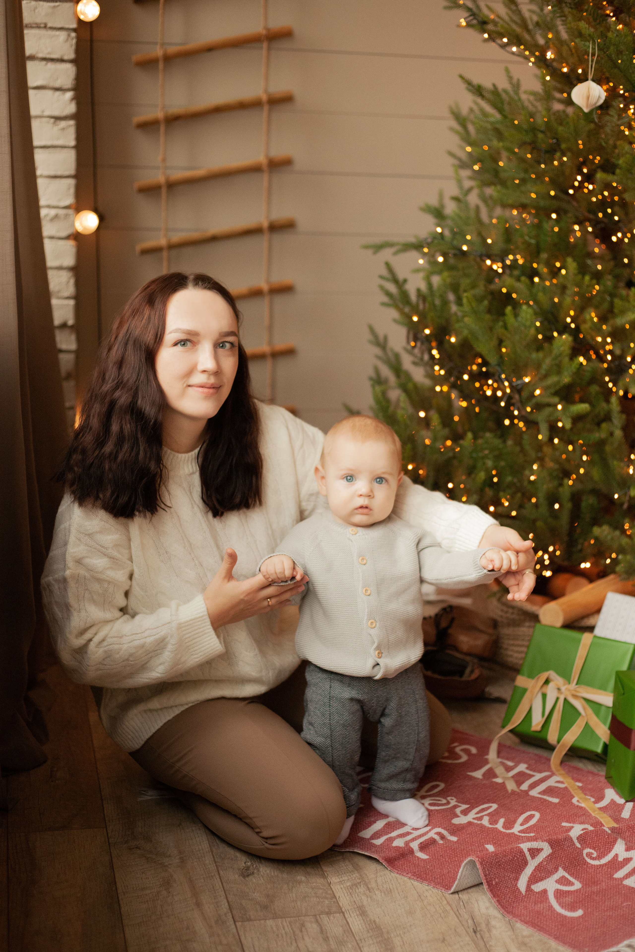 Семейная новогодняя история. Фотограф видеограф Ольга Василевская