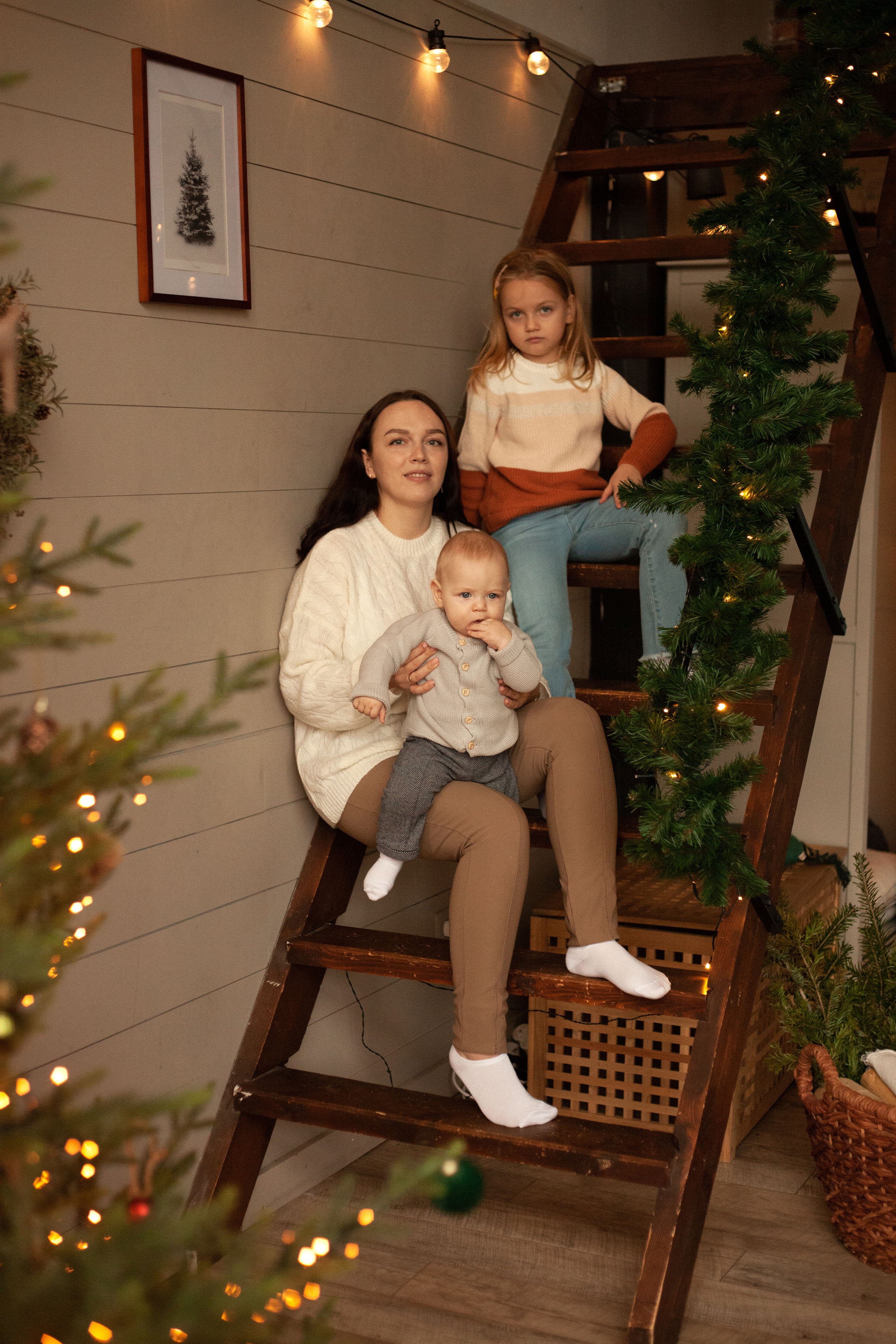 Семейная новогодняя история. Фотограф видеограф Ольга Василевская