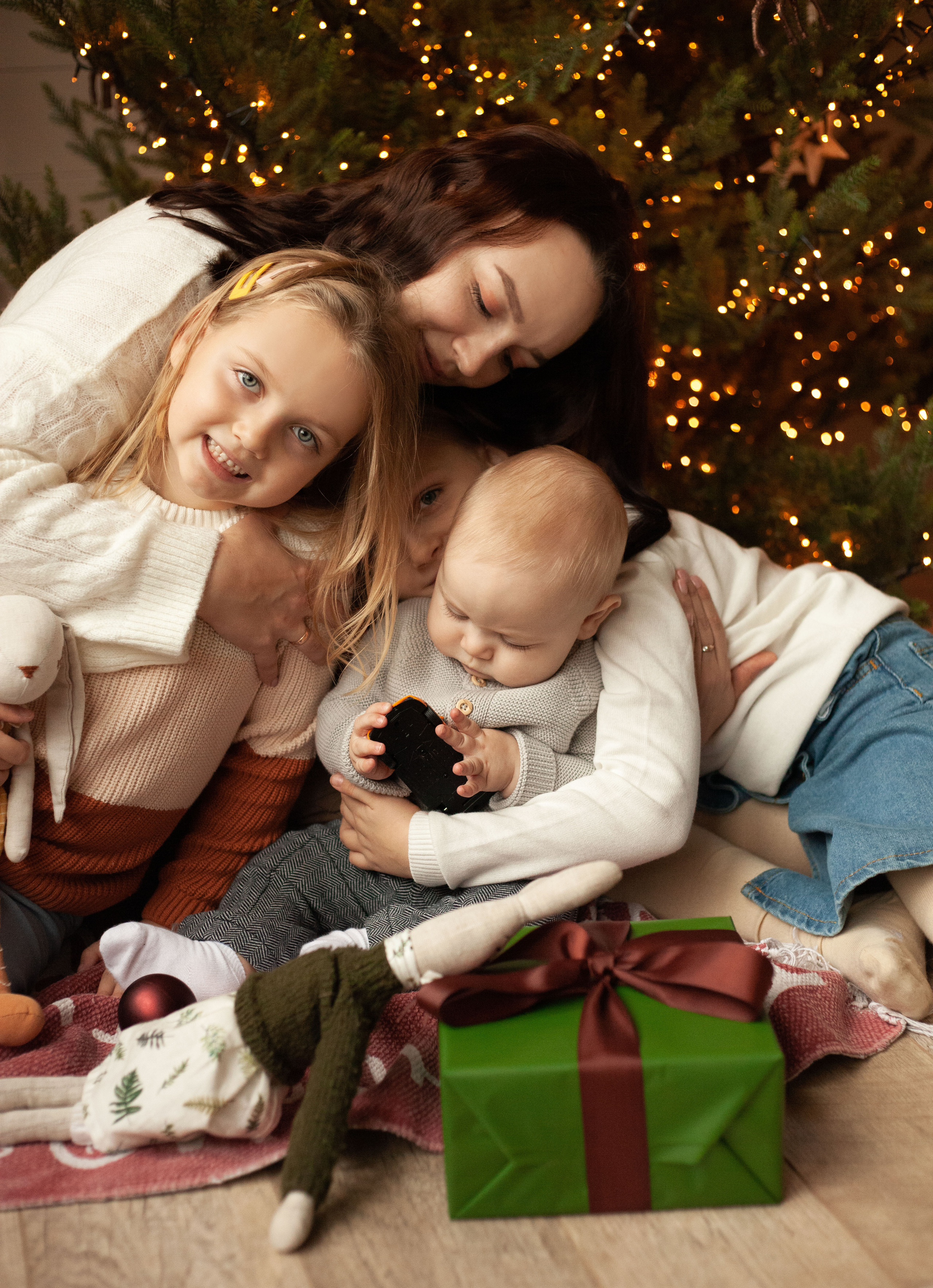 Семейная новогодняя история. Фотограф видеограф Ольга Василевская
