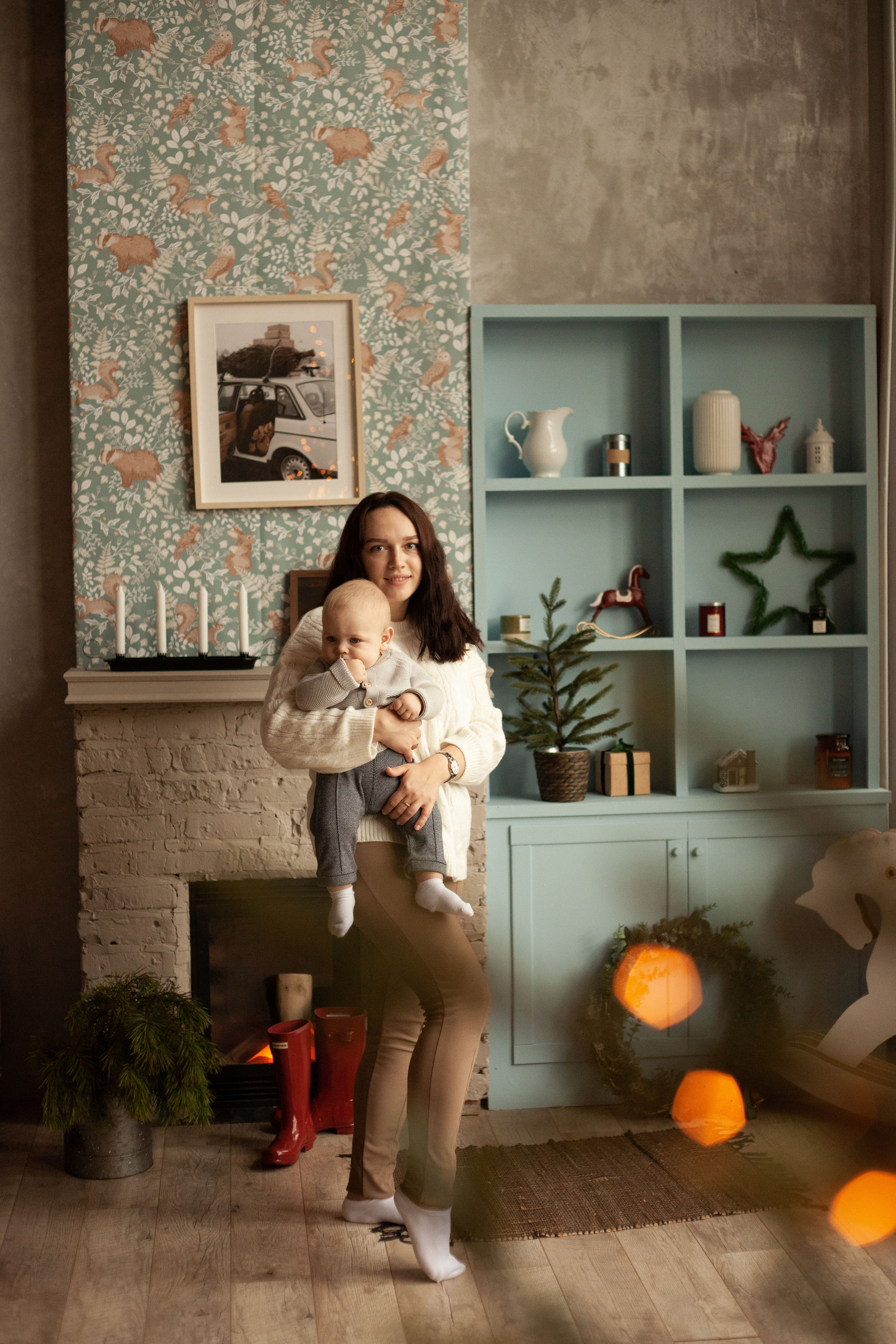 Семейная новогодняя история. Фотограф видеограф Ольга Василевская