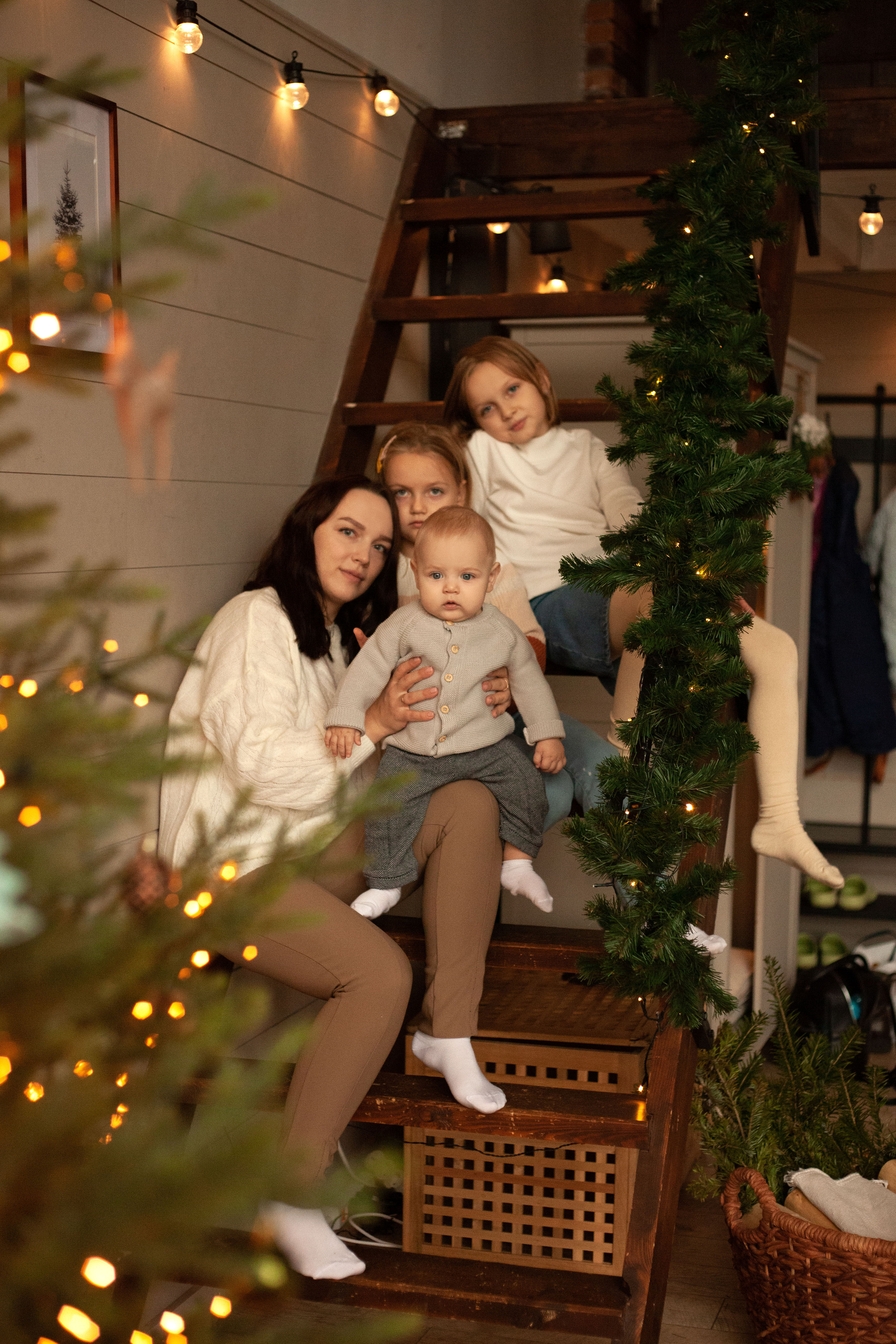 Семейная новогодняя история. Фотограф видеограф Ольга Василевская