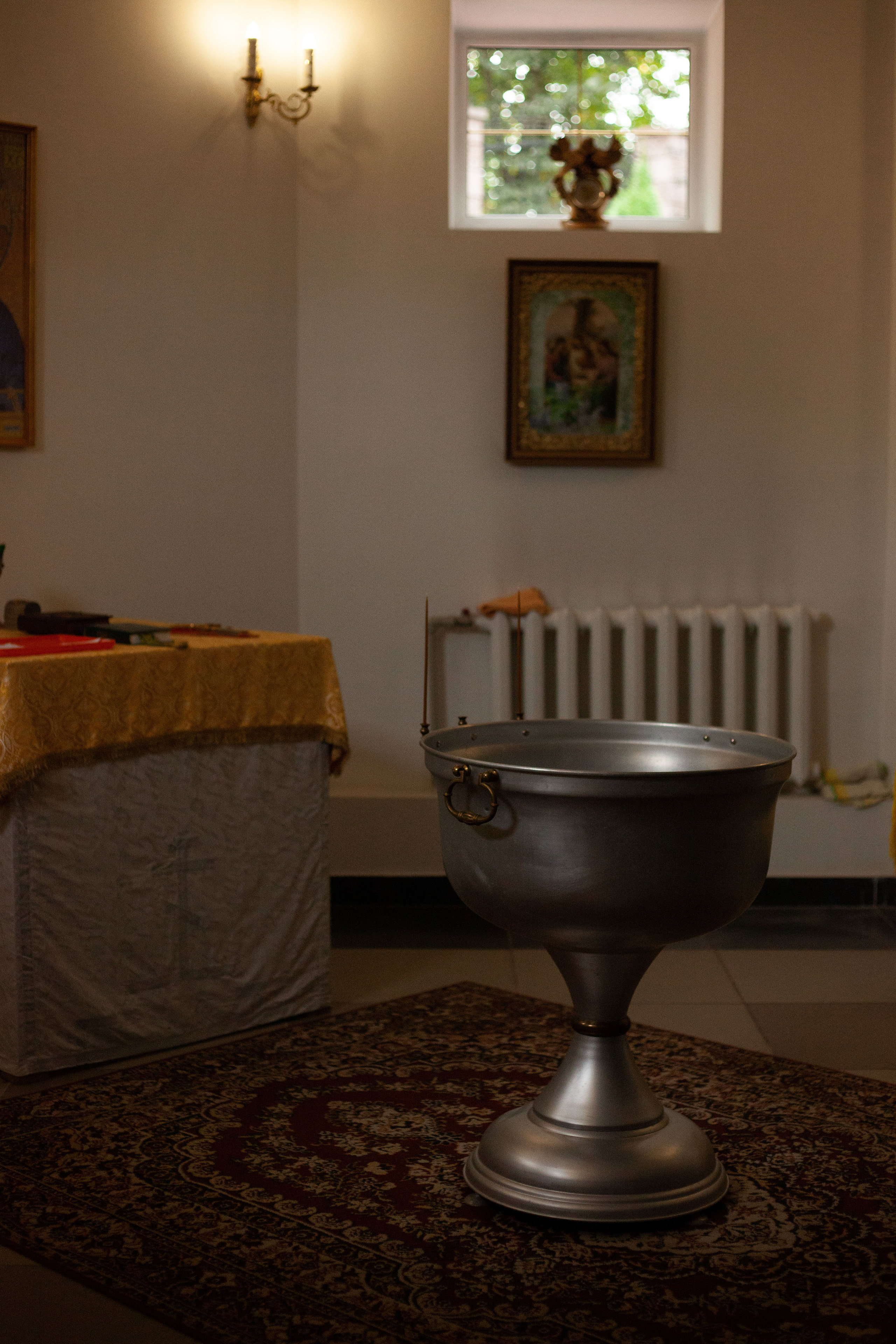 Крещение малыша 6 месяцев. Фотограф видеограф Ольга Василевская