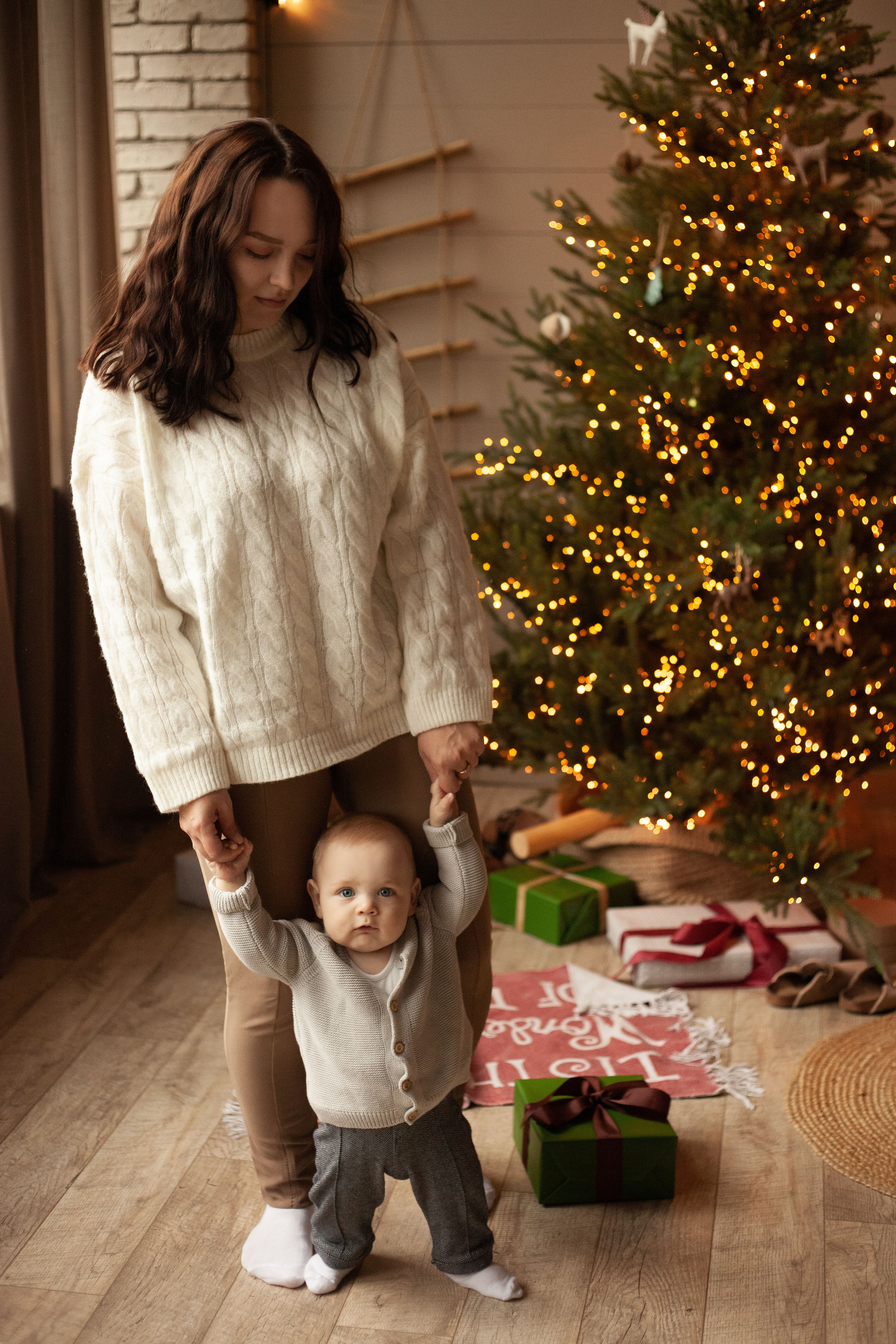 Семейная новогодняя история. Фотограф видеограф Ольга Василевская