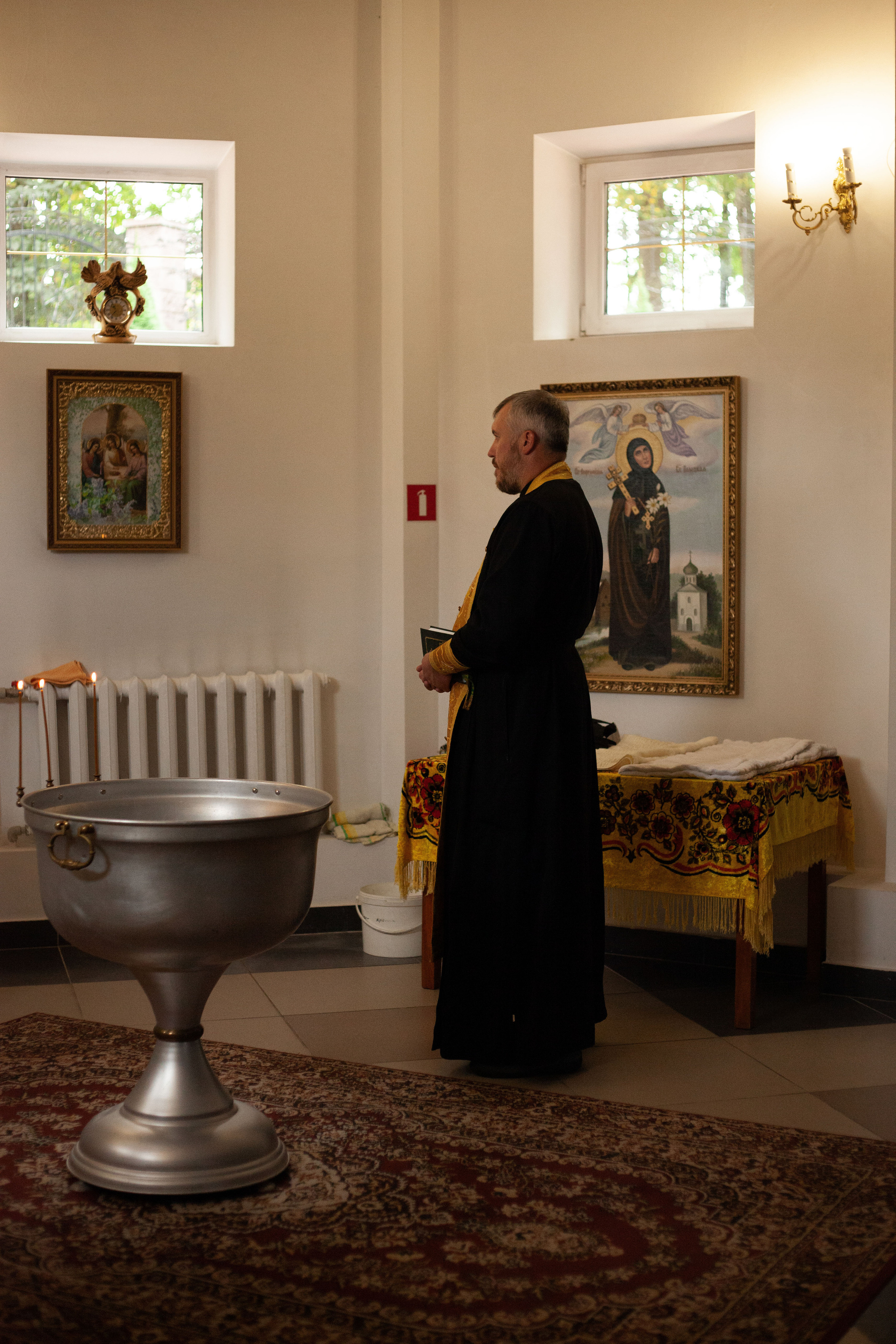 Крещение малыша 6 месяцев. Фотограф видеограф Ольга Василевская