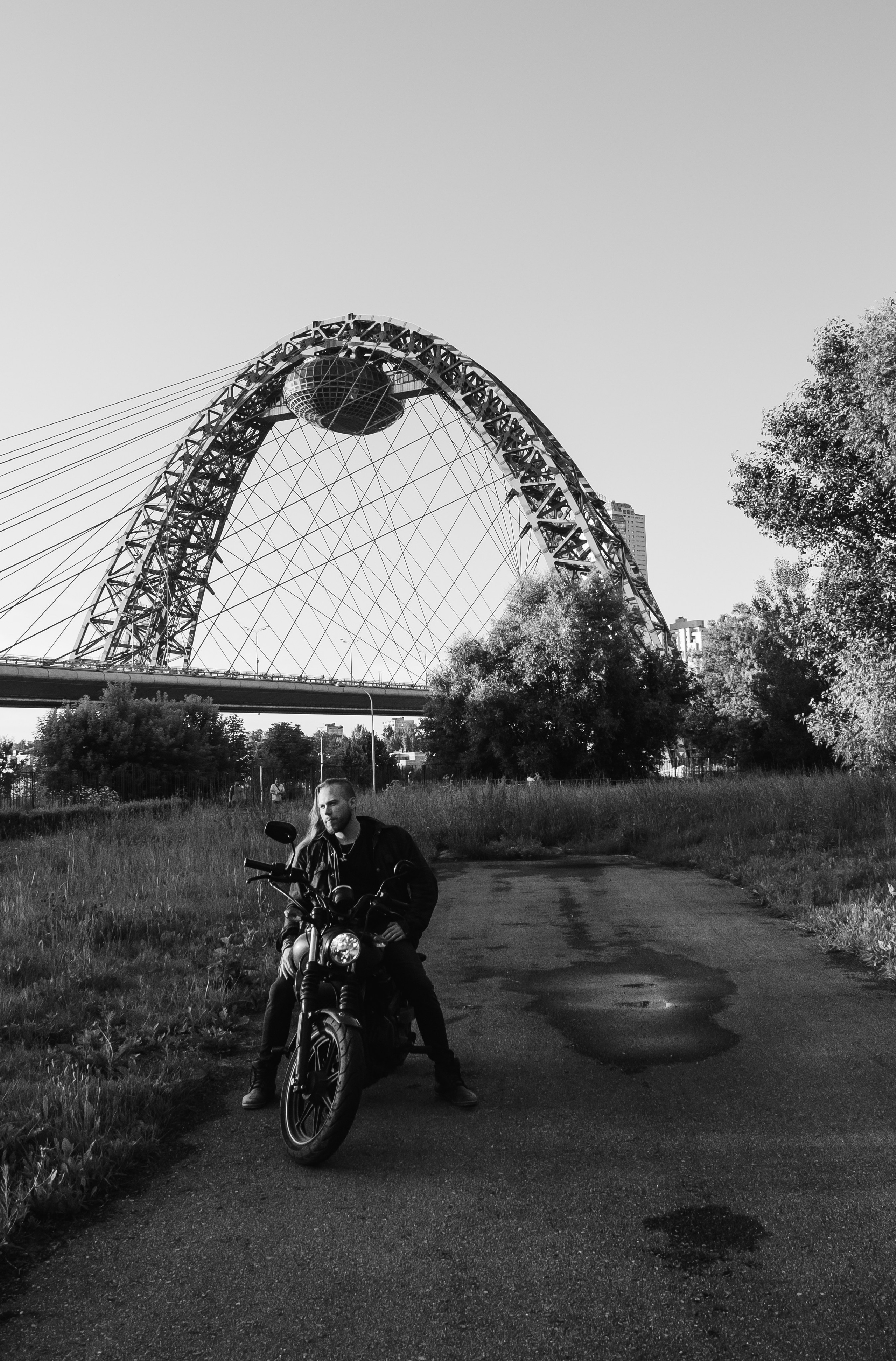 Иван и Harley Davidson. Наталия Фролова. Фотограф. Москва