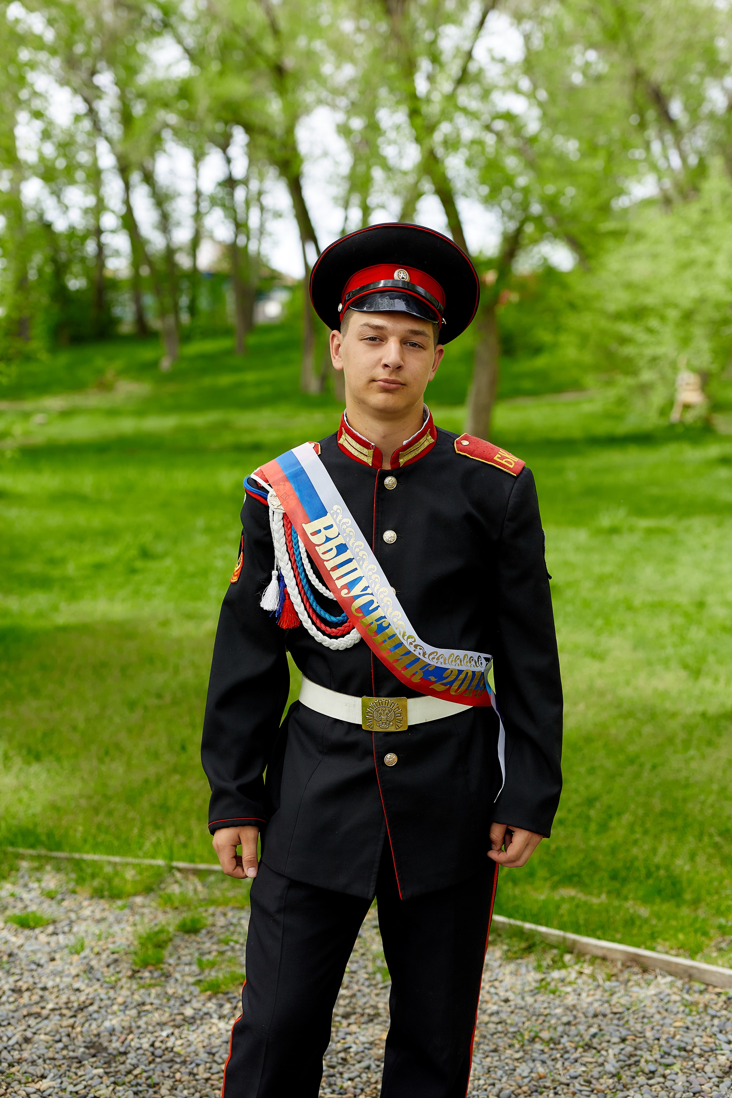 Кадеты последний звонок. Фотограф Вячеслав Фарунин
