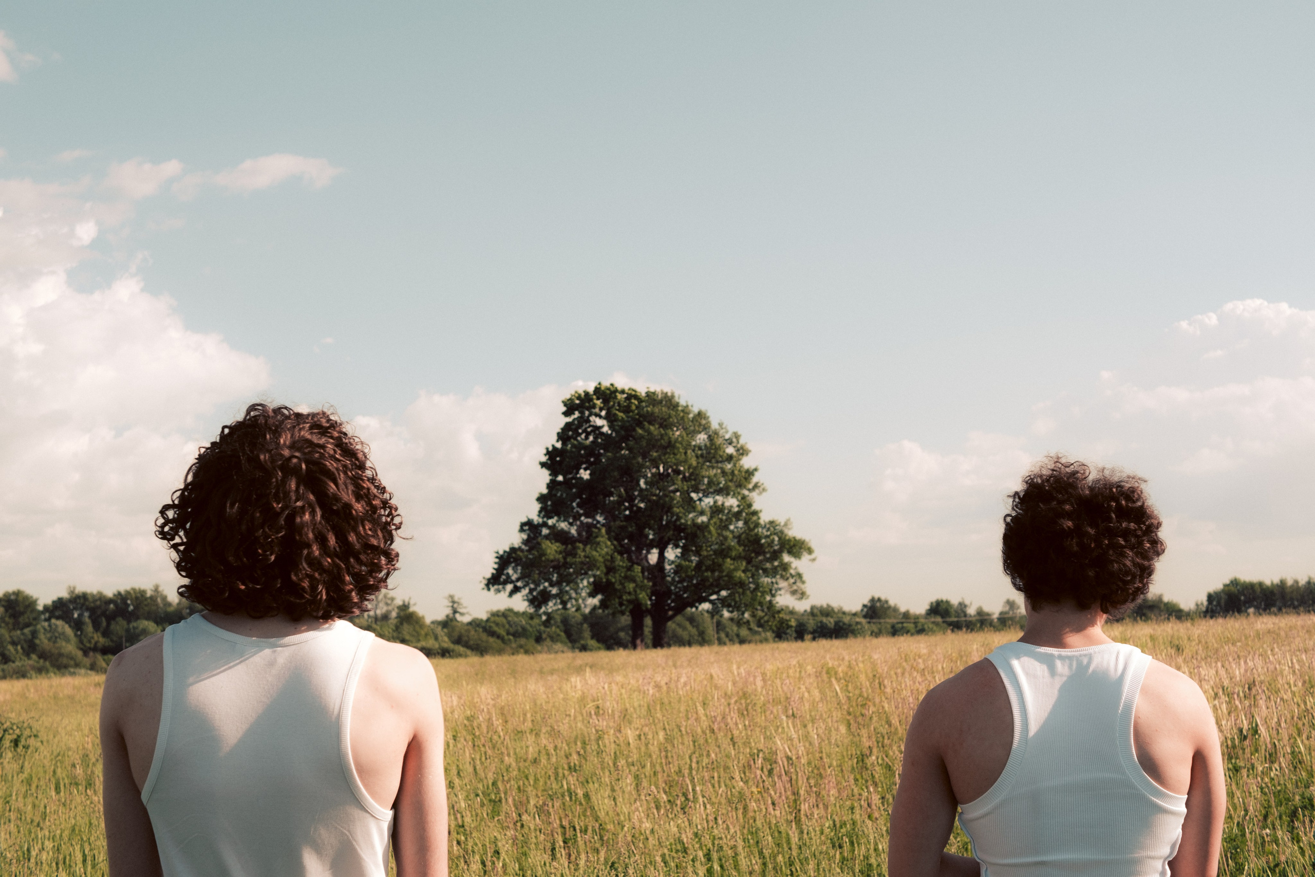 Костя. Съёмка с цветами в поле. Lickord