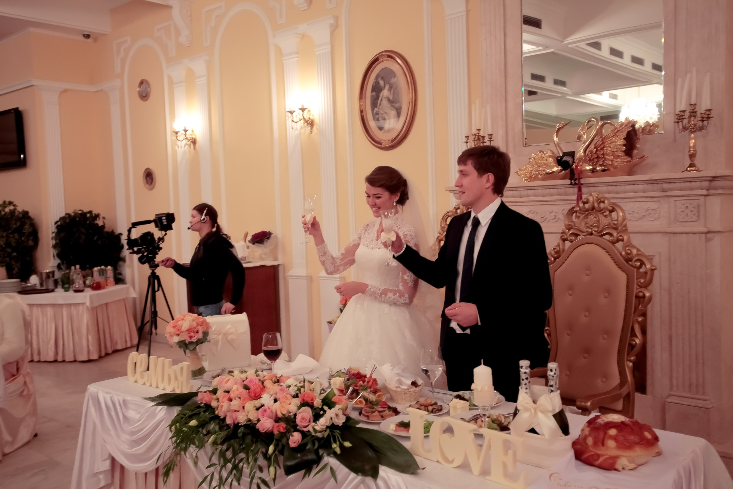 Банкет/Banquet. Максим Матвийченко и Виктория Басова профессионалы своего дела