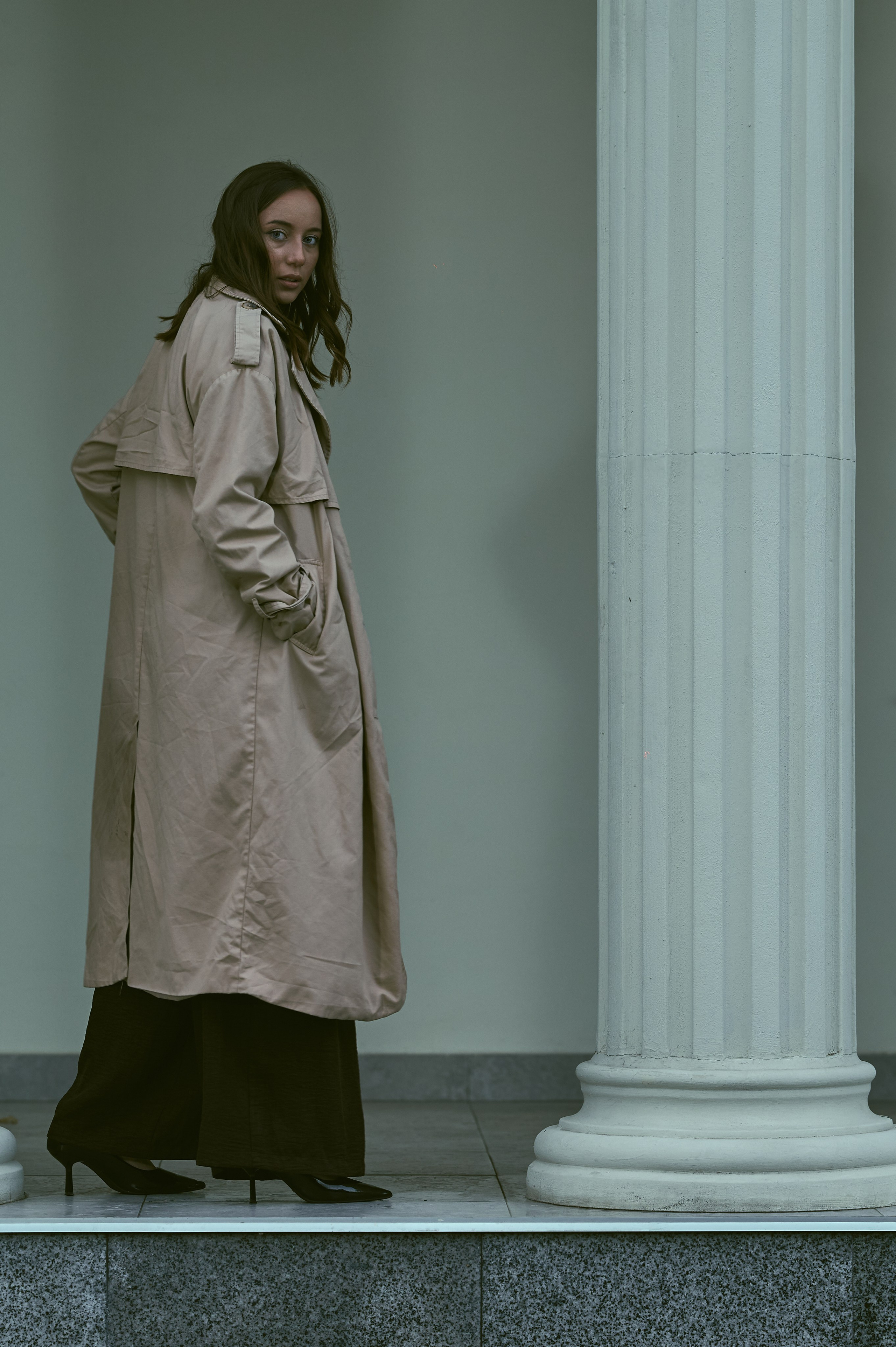 Городская прогулка с прекрасной Аленой. Портретный фотограф в Краснодаре Евгений Карпов