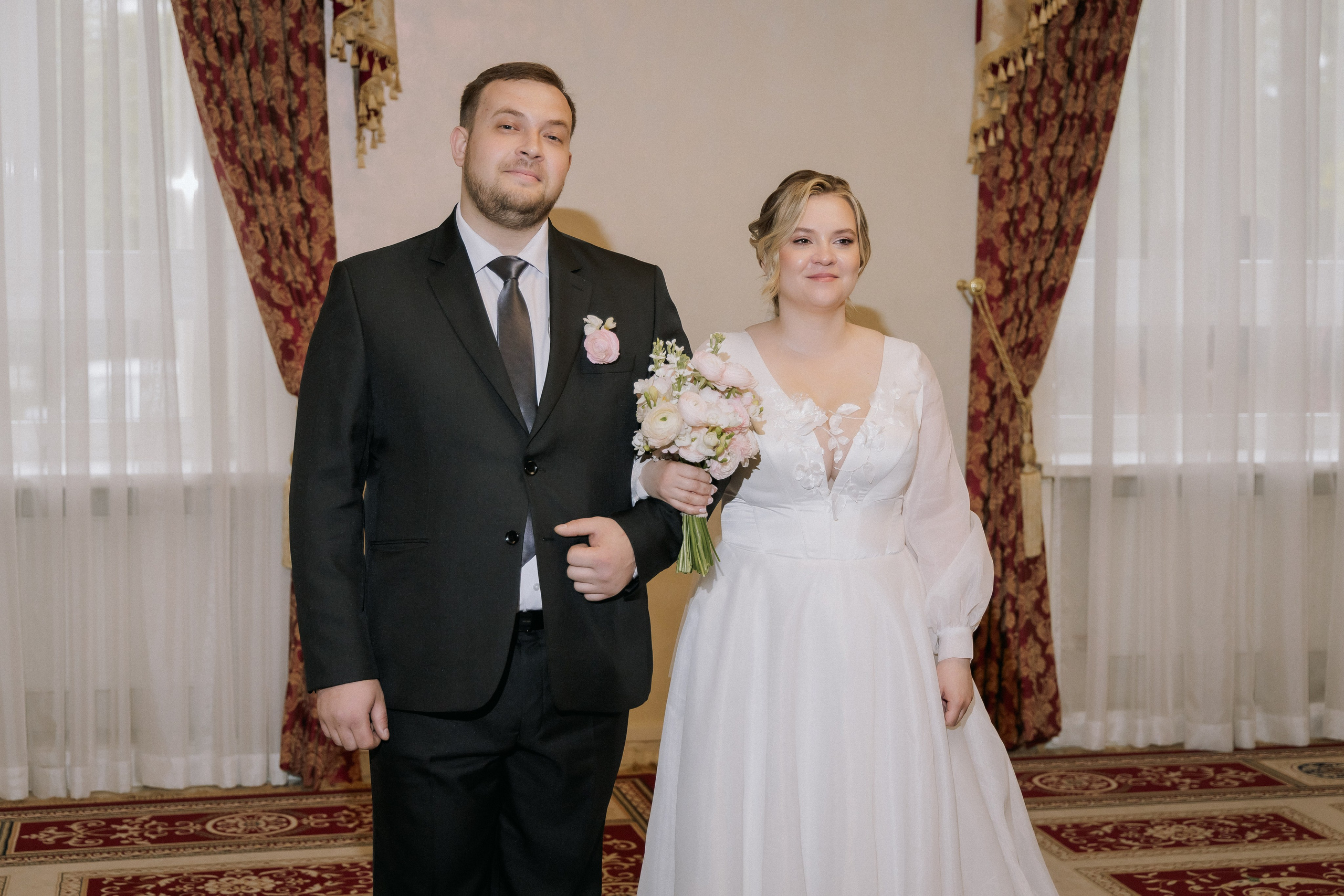 Анастасия и Сергей. Свадебная прогулка. Свадебная фотография. Арина Рубах