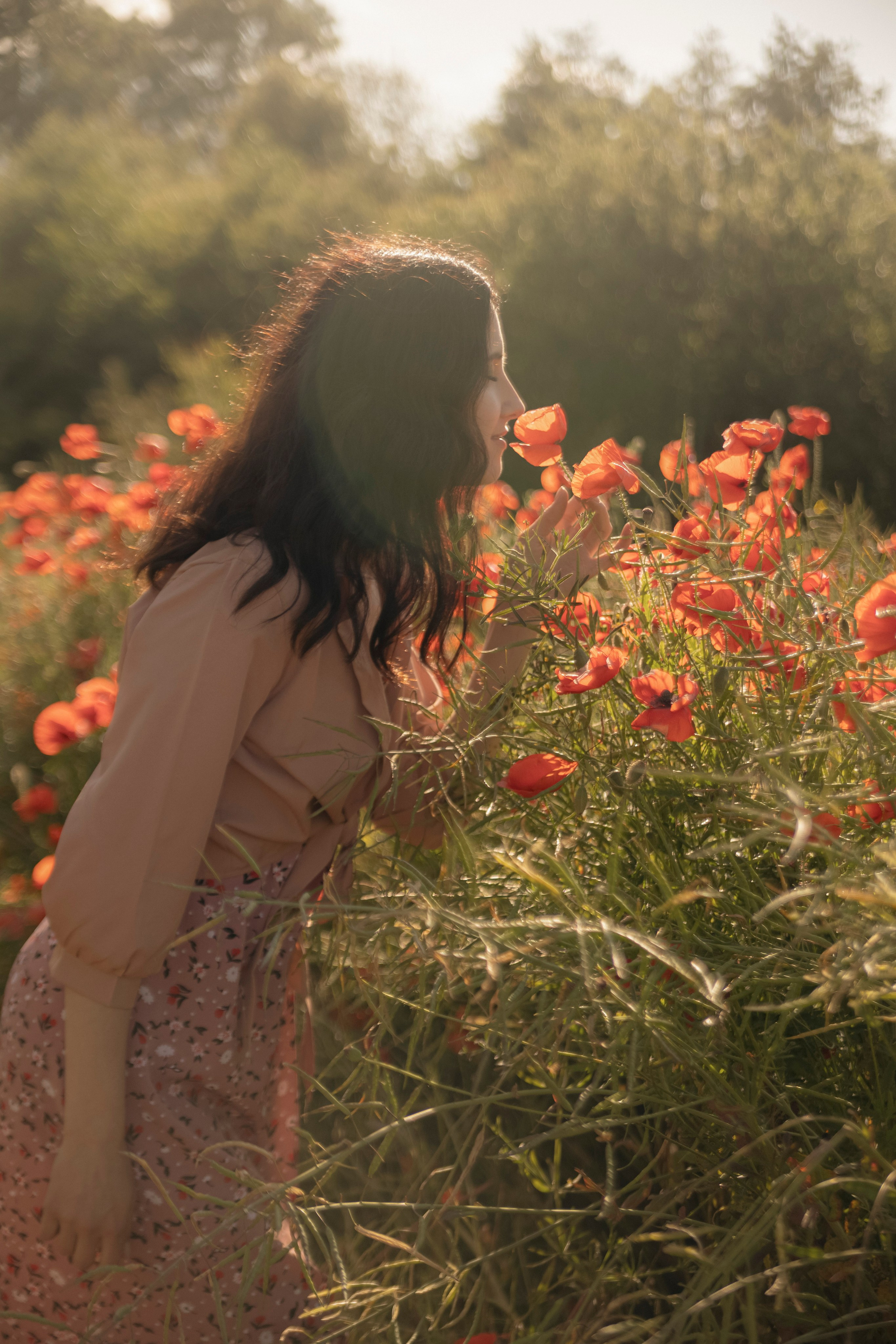 В Маках. Портретный фотограф в Калининграде Алеся Раух