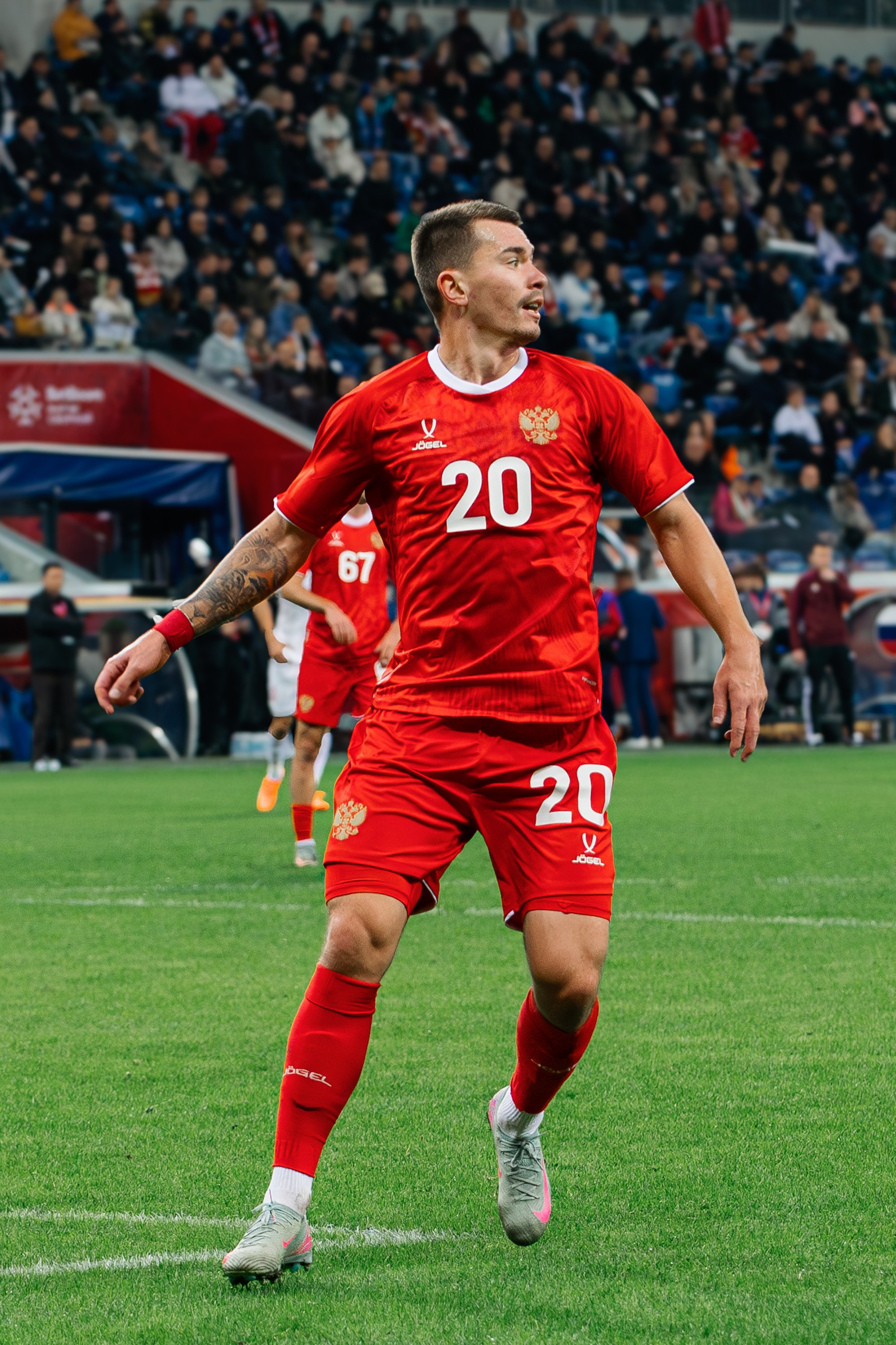 Матч Россия — Иран 2025. Фотограф в Волгограде Виталий Самойлов