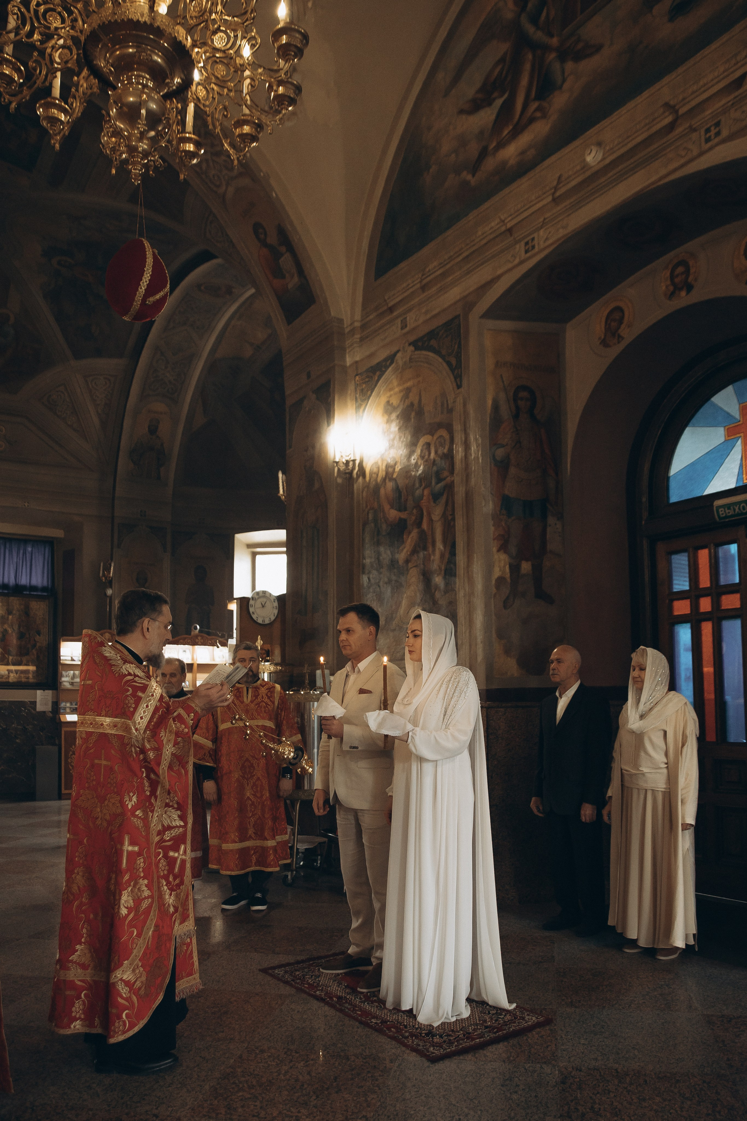 Венчание. Семейный фотограф в Москве и Королеве Евгения Баукова