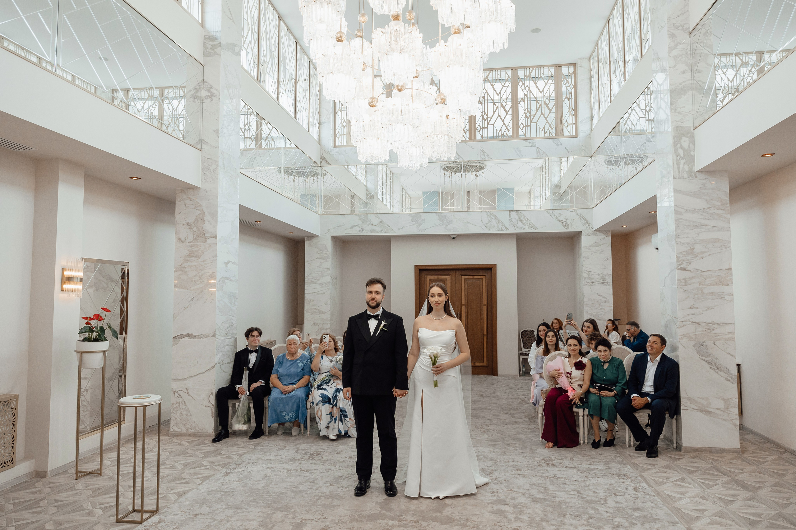 Регистрация брака во Дворце бракосочетания №4