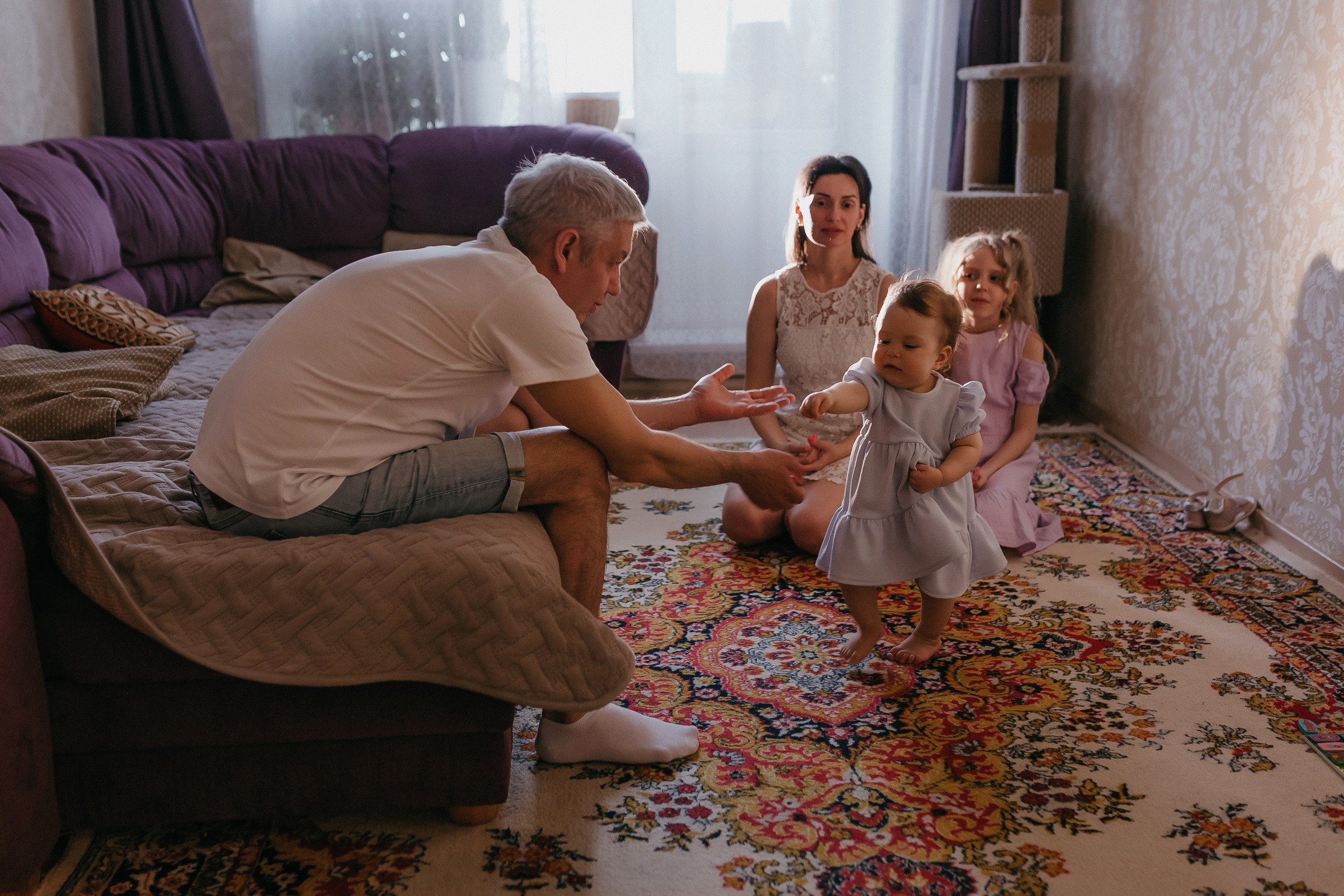 Вкусный завтрак. Семейный фотограф в Сургуте