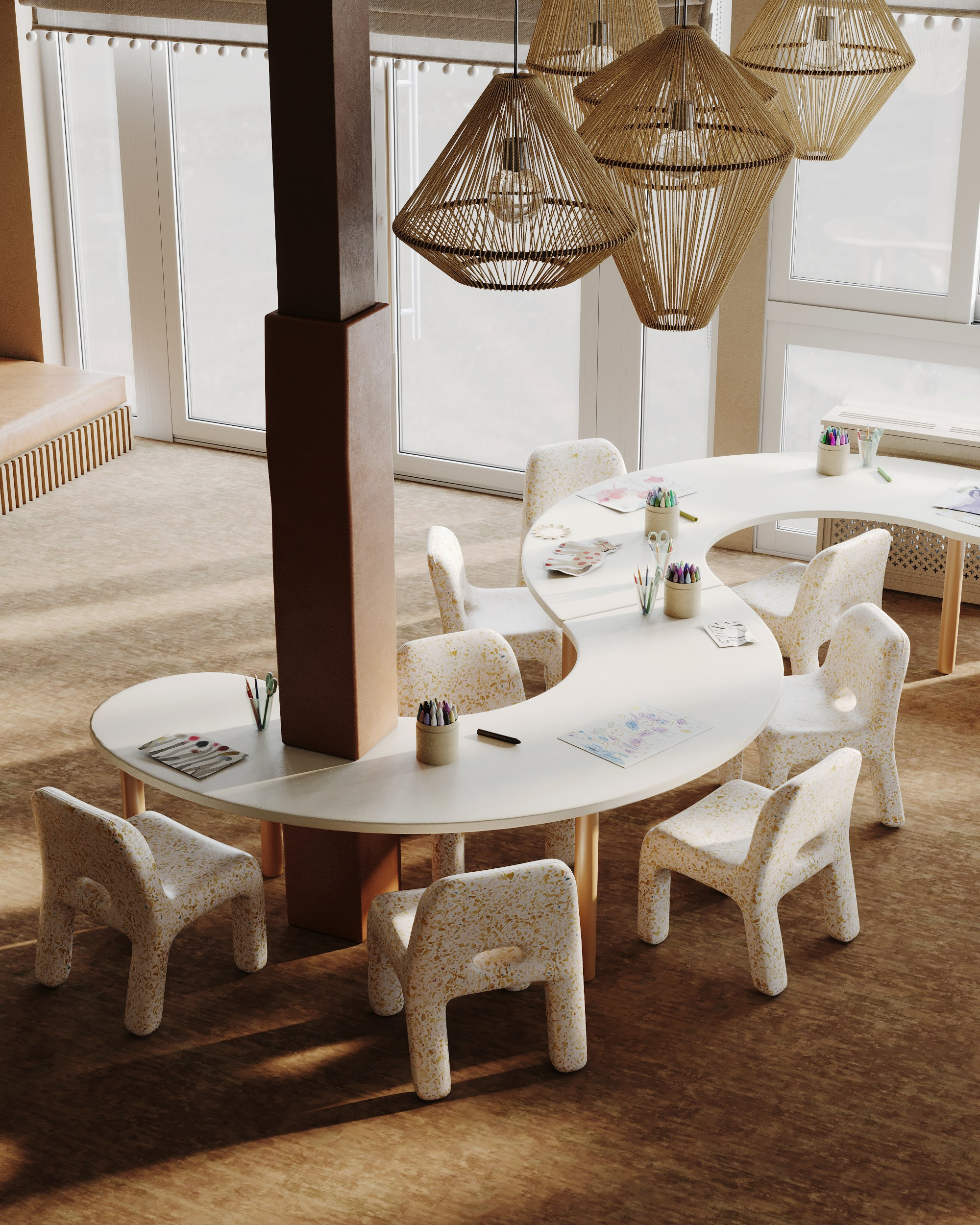 Чайхона: игровая комната | in2design. 3D визуализатор Екатерина Минакова