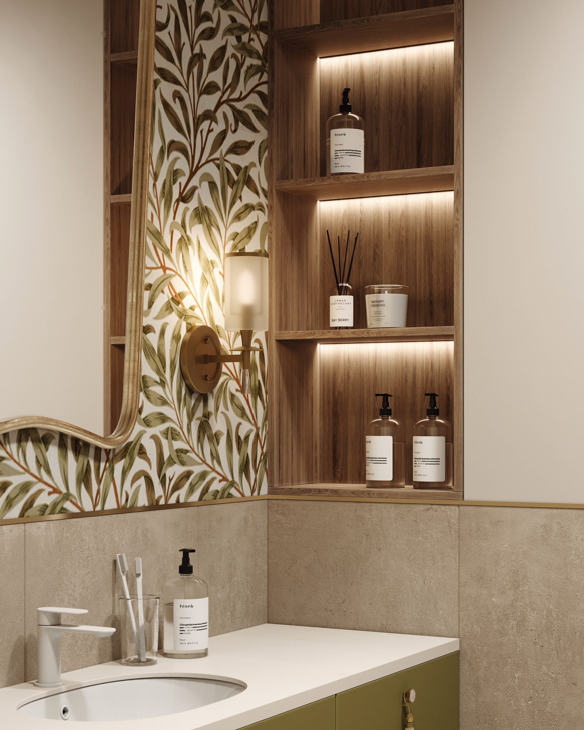 ЖК Парк апрель | Ольга Саваткина. 3D визуализатор Екатерина Минакова